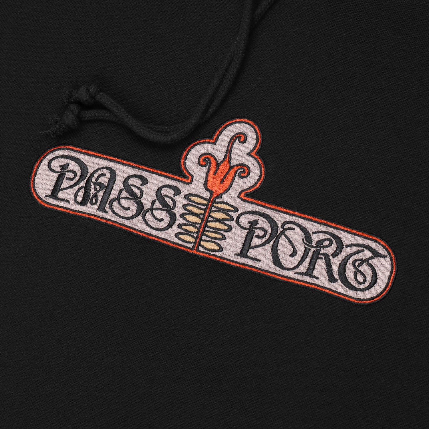 Pass~Port 'Gardenia' Hoodie (Black)