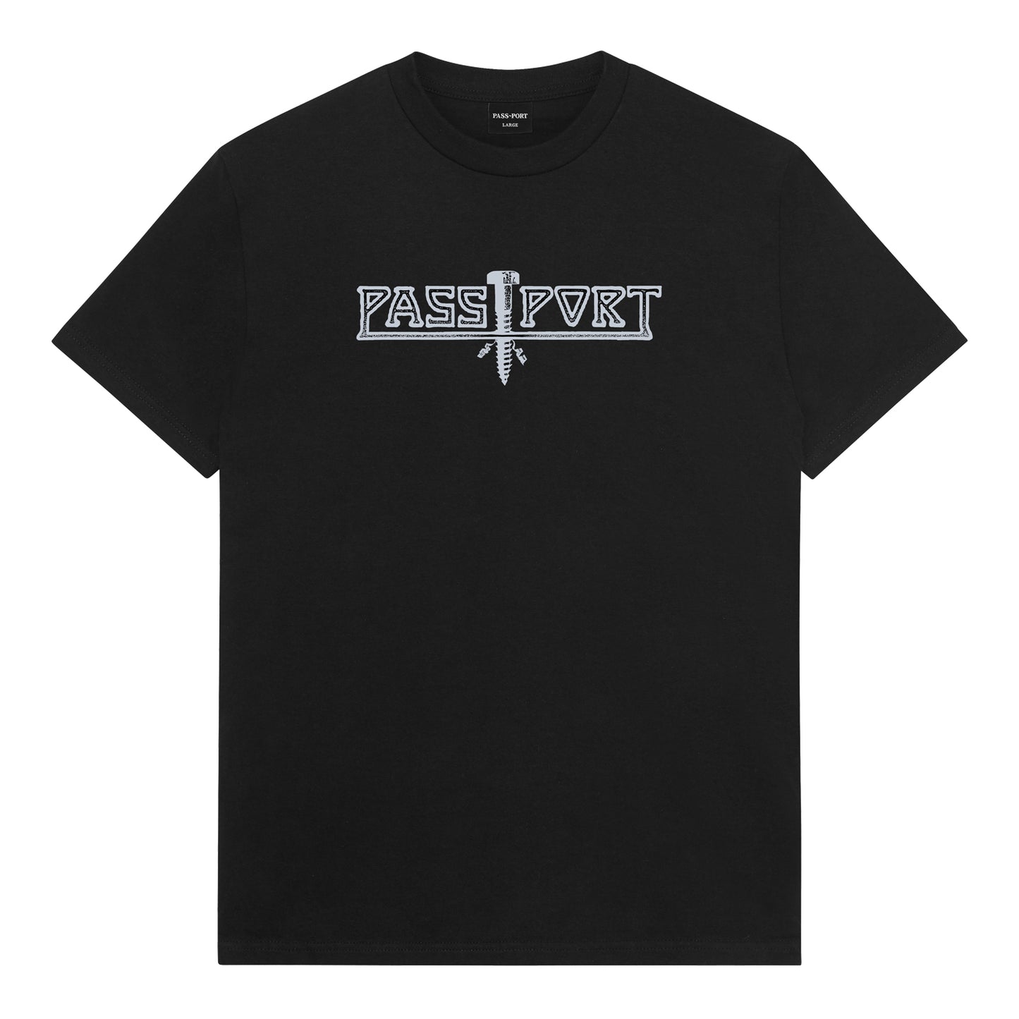 Pass~port Screwed Tee (Black)