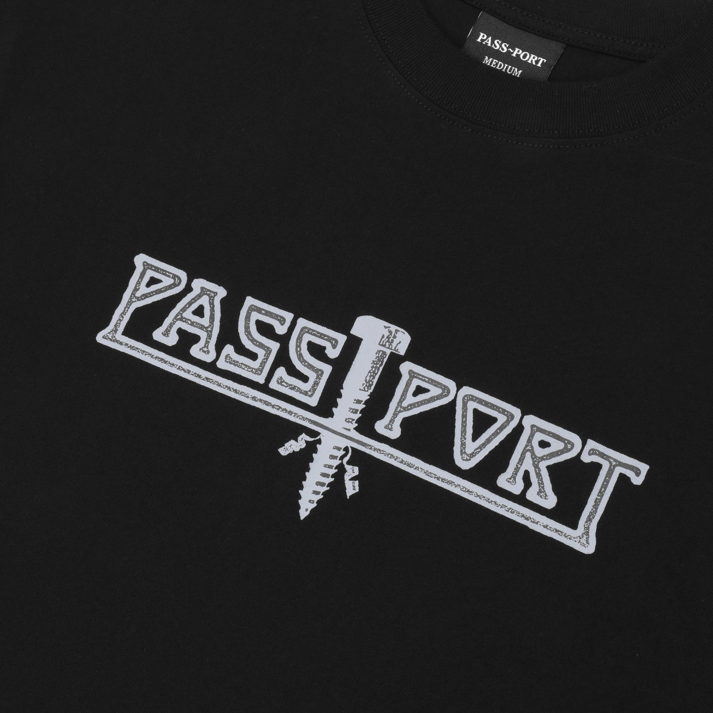 Pass~port Screwed Tee (Black)