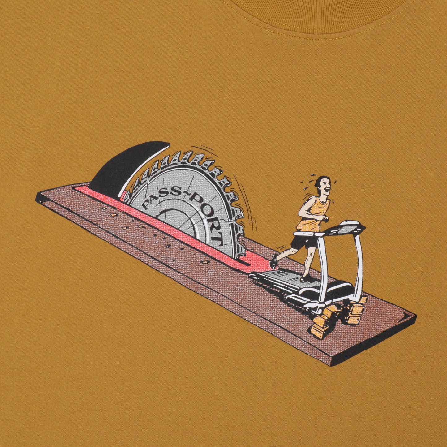 Pass~Port Keep Running Tee (Mustard)
