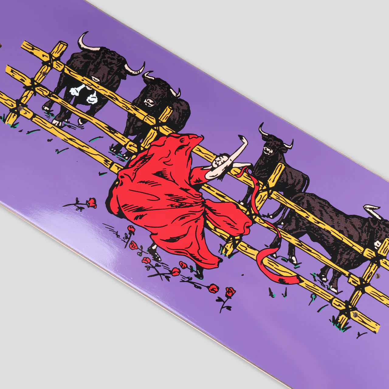 Pass~Port 8.25" 'You're Making Me Nervous Series - Red Flag' Deck