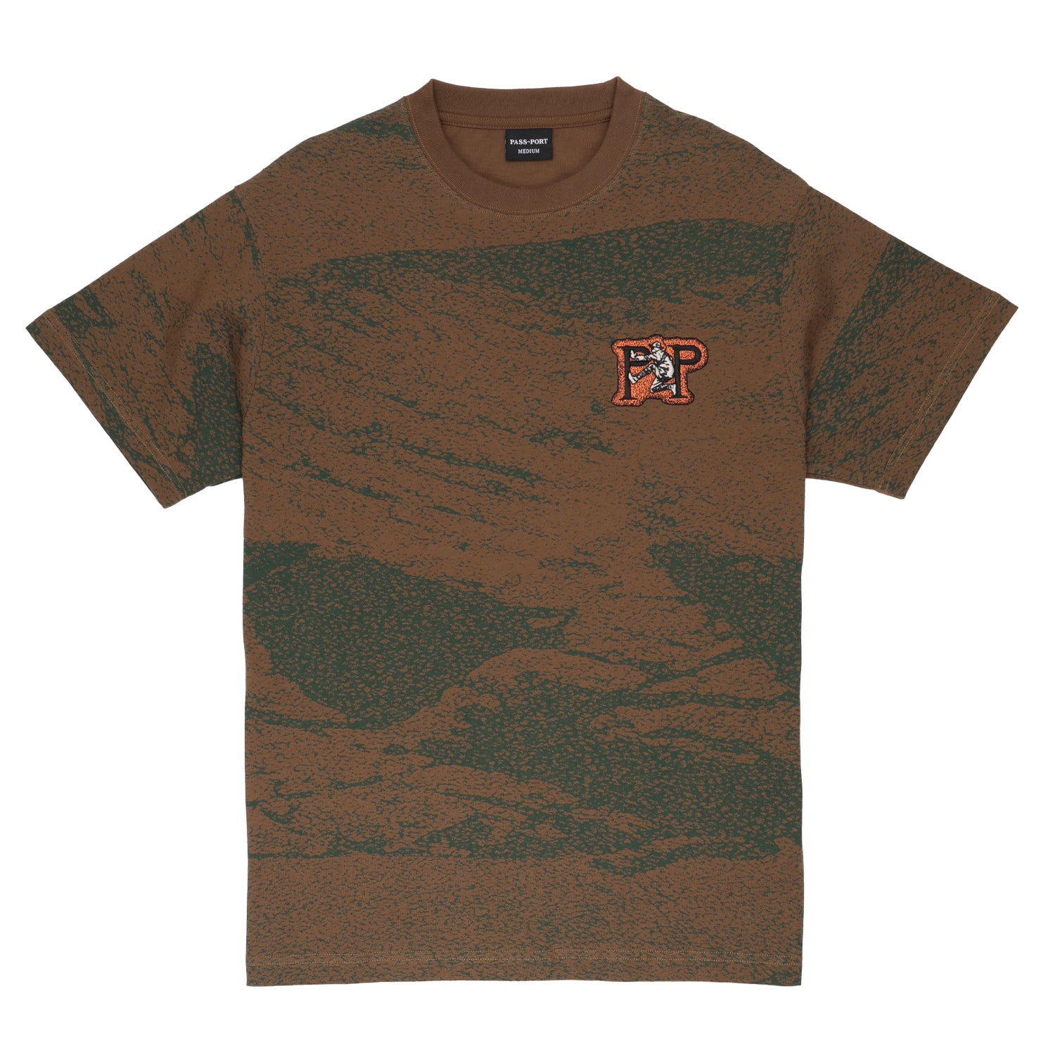 Pass~Port 'Cave~In' T-Shirt (Choc)