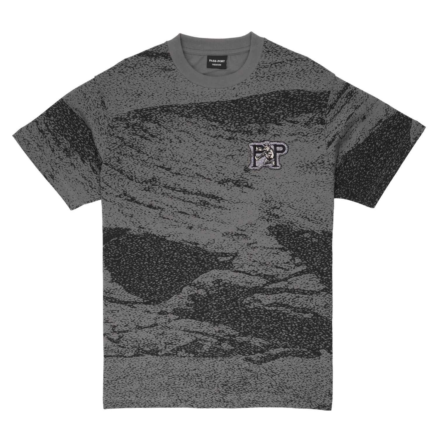 Pass~Port 'Cave~In' T-Shirt (Charcoal)