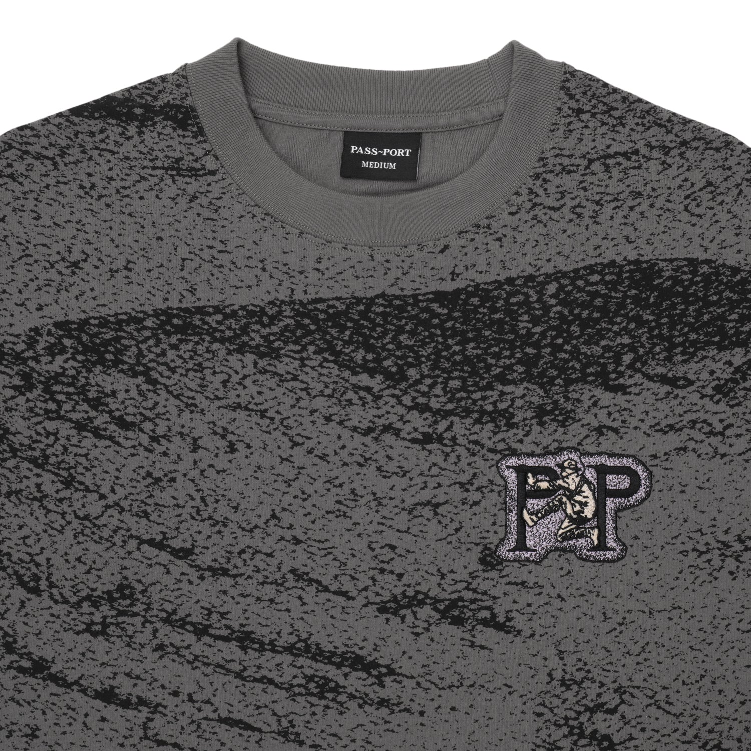 Pass~Port 'Cave~In' T-Shirt (Charcoal)