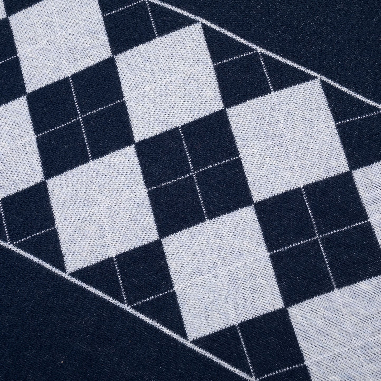 Pass~Port: Tilde Stamp Knit Polo (NAVY)