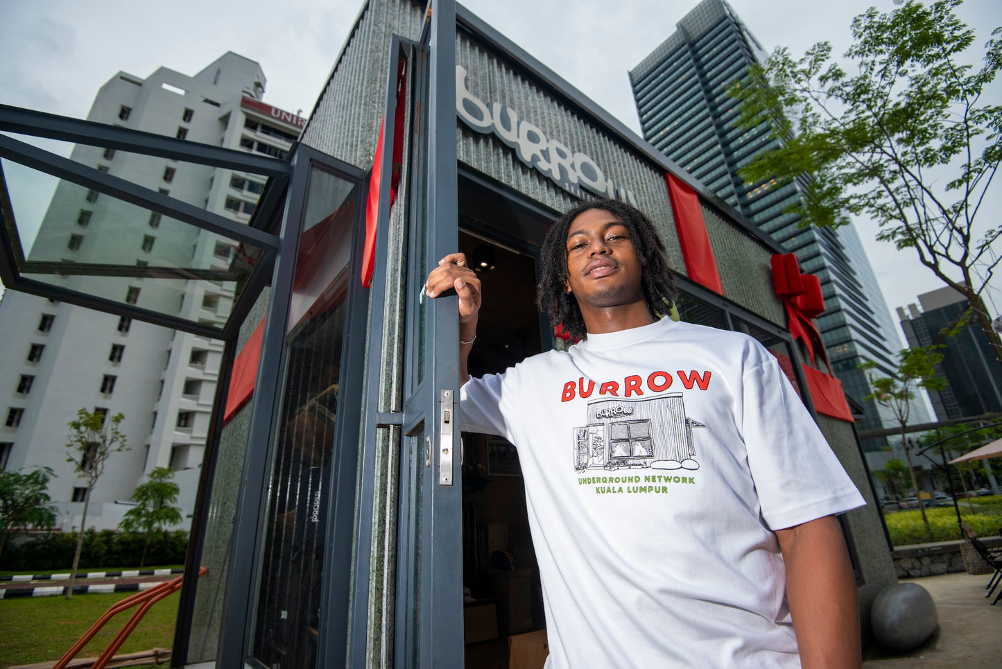 Burrow AP Shop Tee (WHITE)