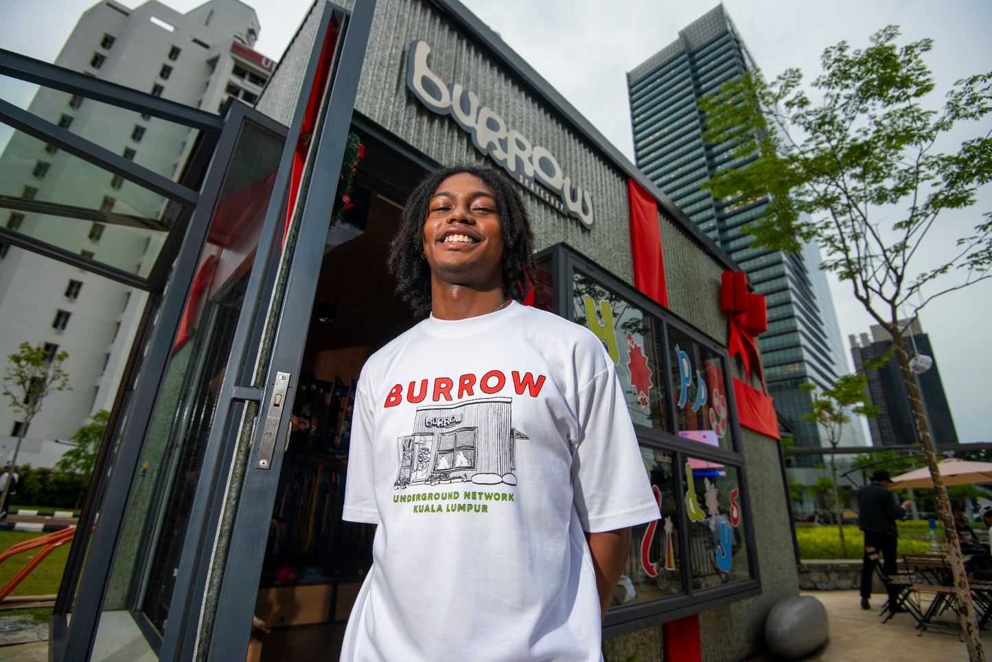 Burrow AP Shop Tee (WHITE)