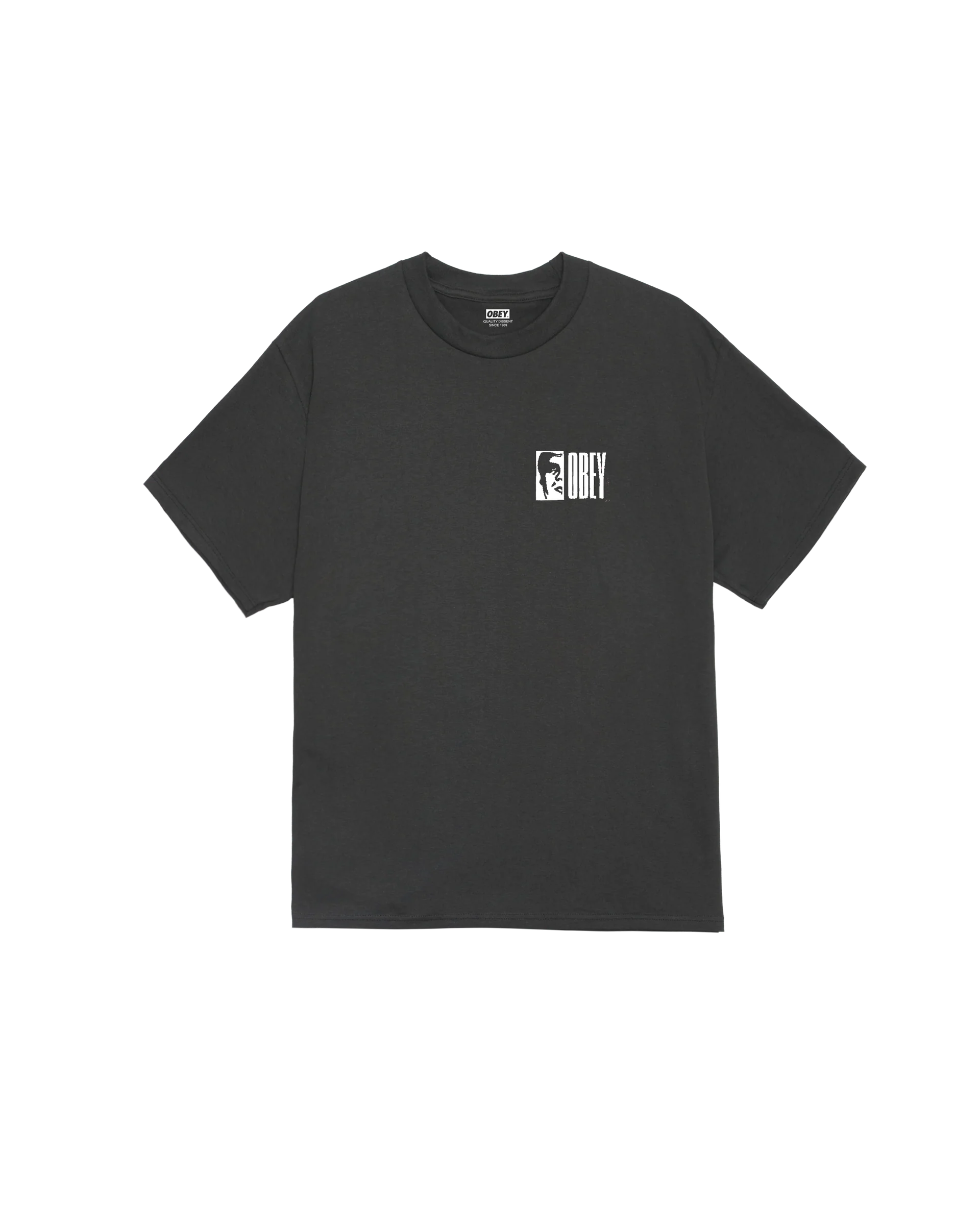 OBEY 'Half Icon Classic' T-Shirt (Vintage Black)