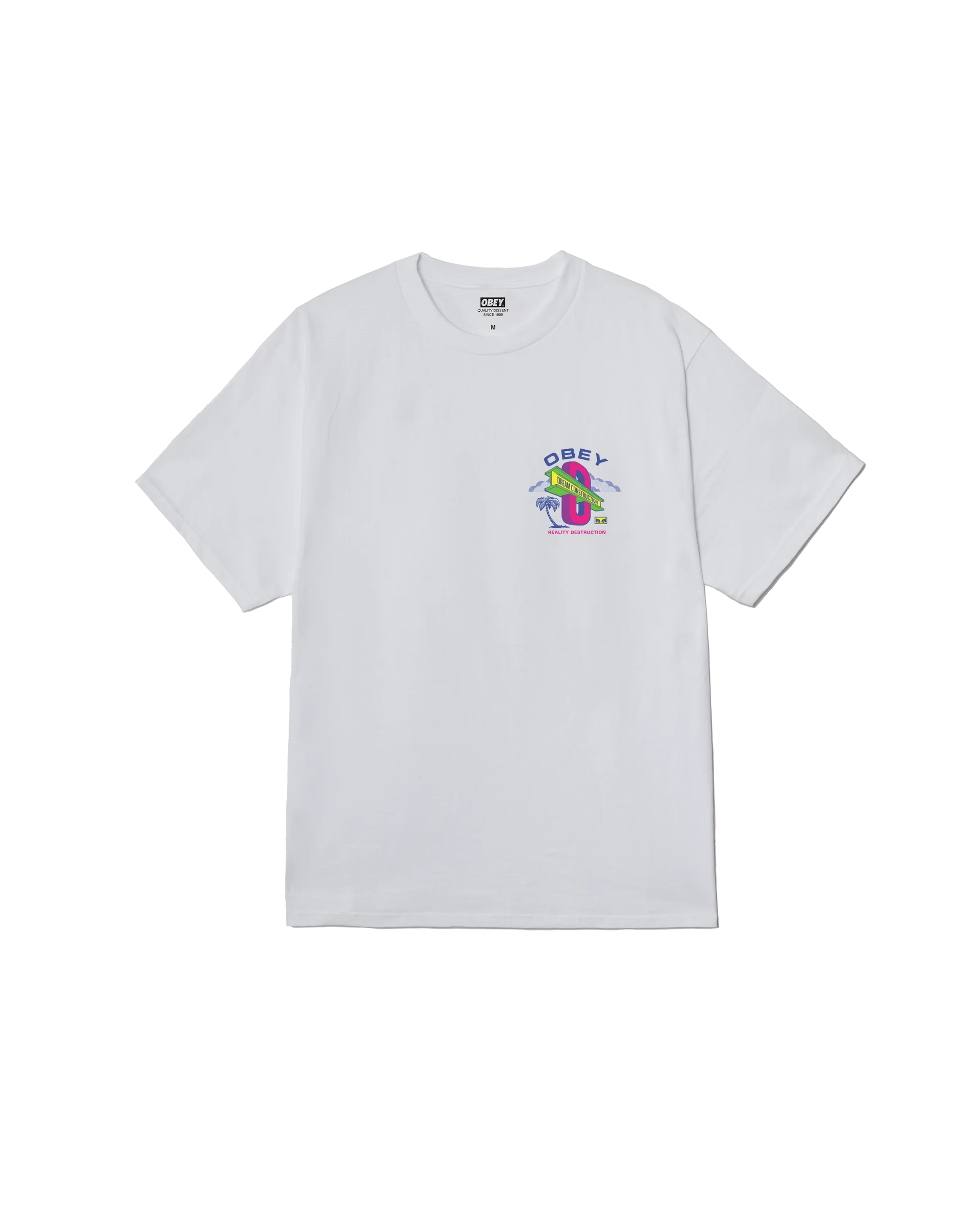 OBEY 'Dream Construction Classic' T-Shirt (White)
