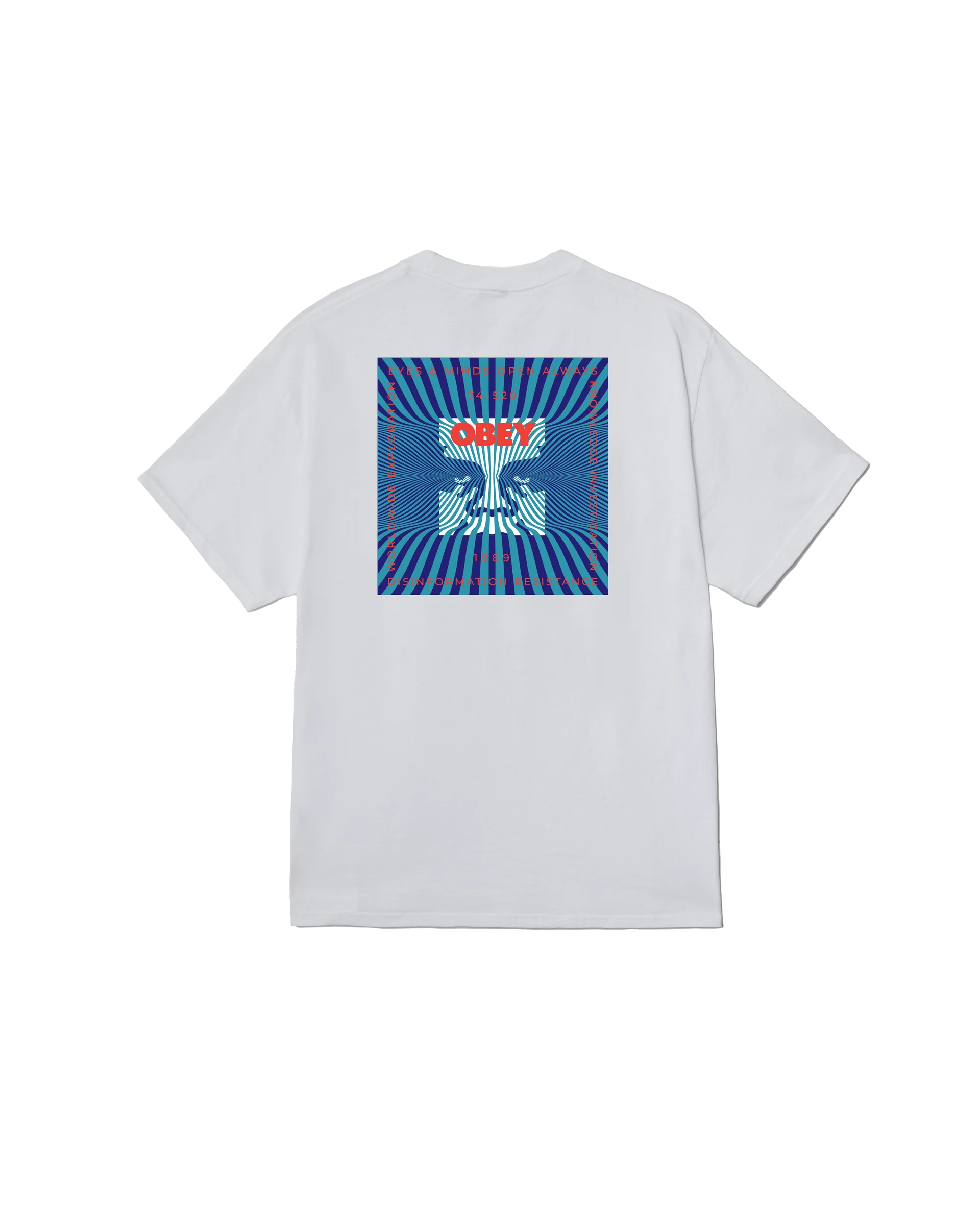 OBEY 'Disinformation Resistance Classic' T-Shirt (White)