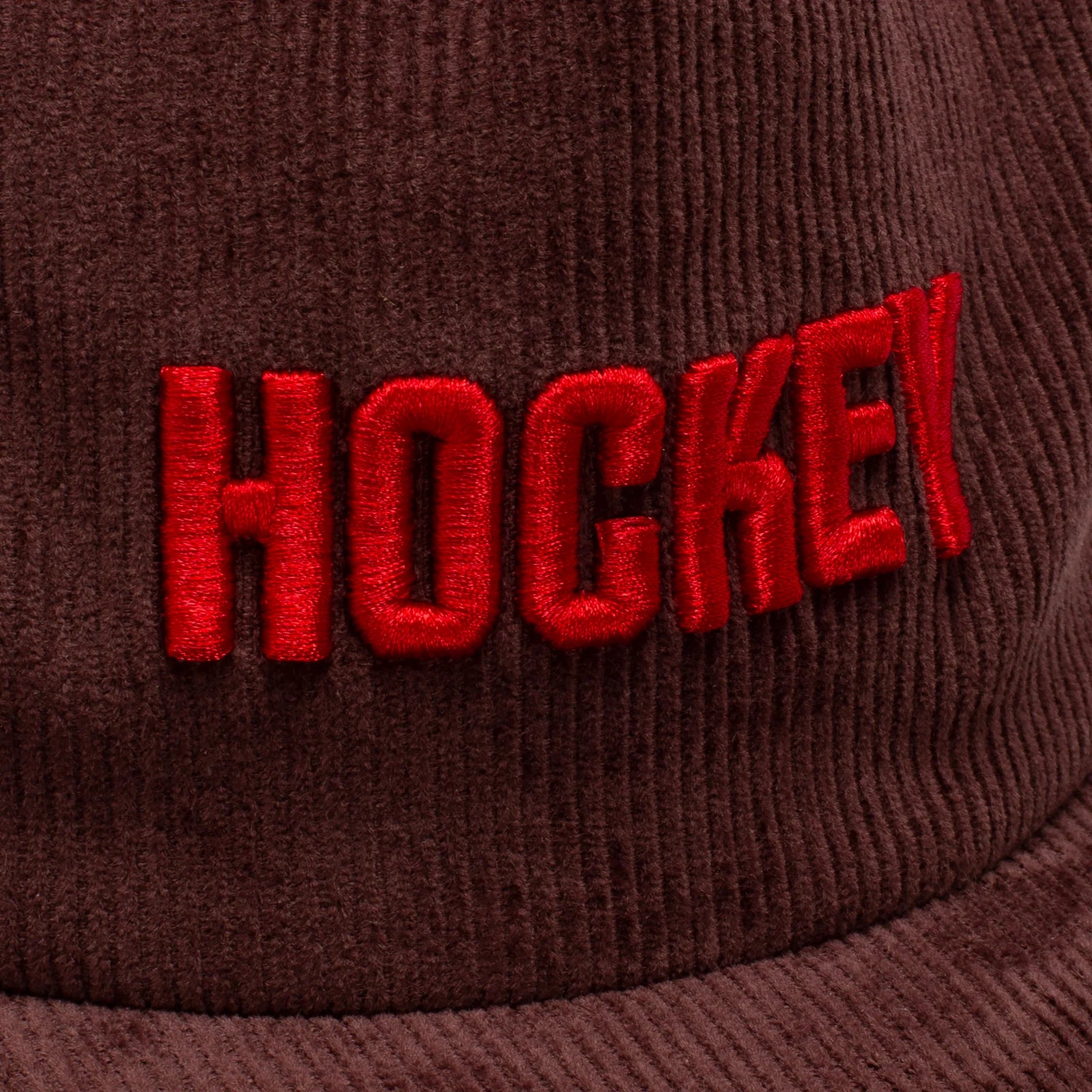 Hockey 'Corduroy 5 Panel' Hat (Brown)