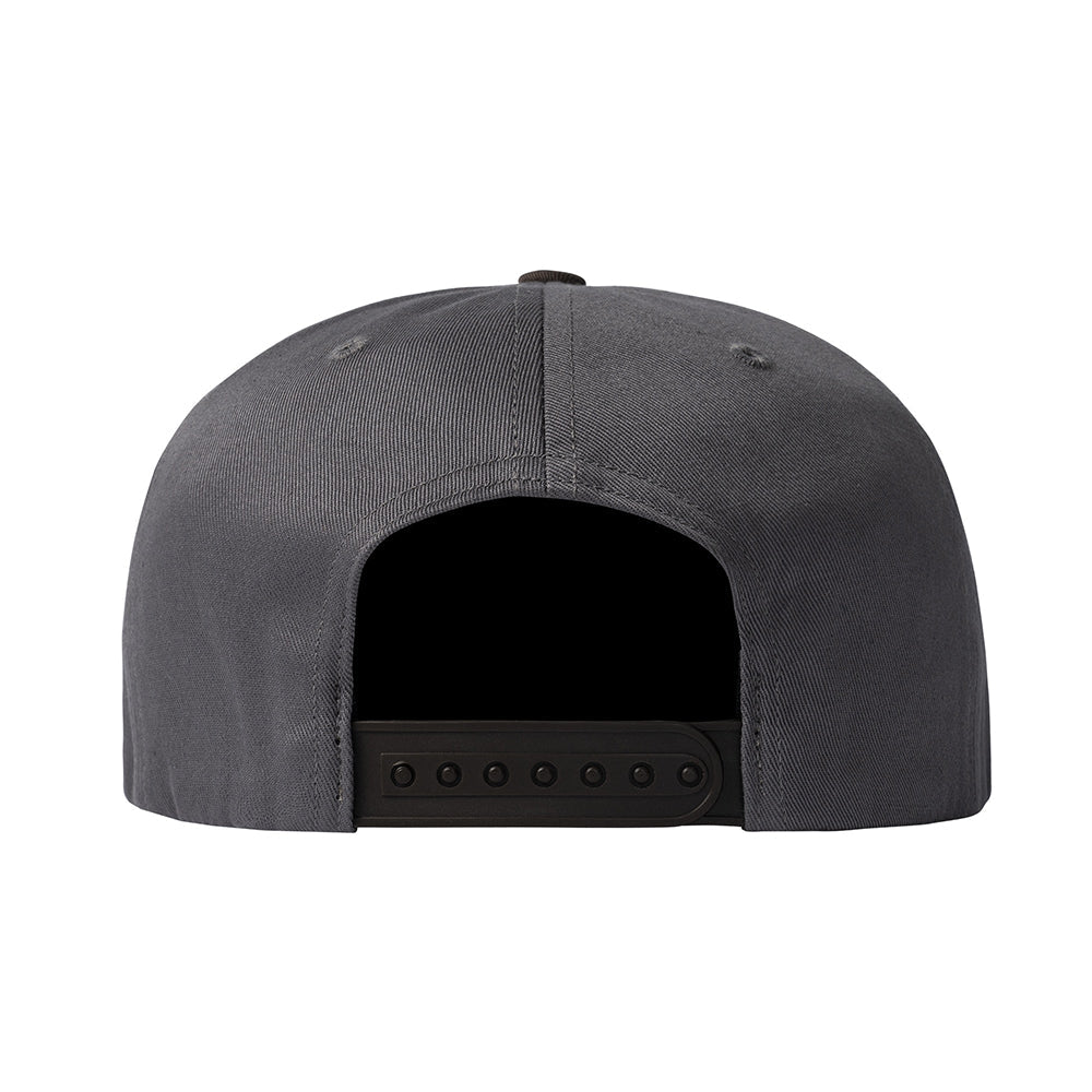 Tired Skateboards 'Two Tone Logo' 6 Panel Cap (Grey/Brown)