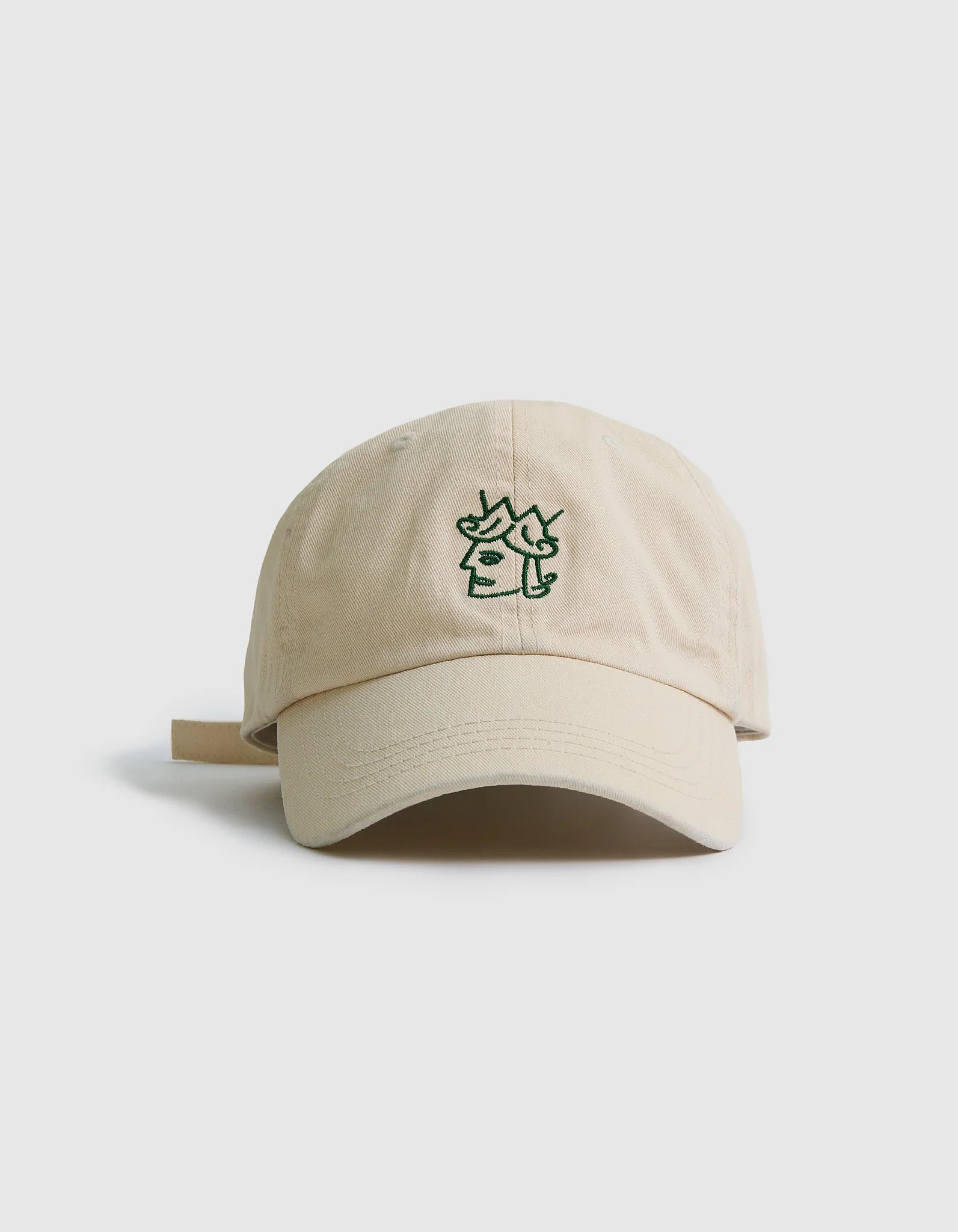 VICTORIA 'Queenhead Logo' Cap (Washed Natural)