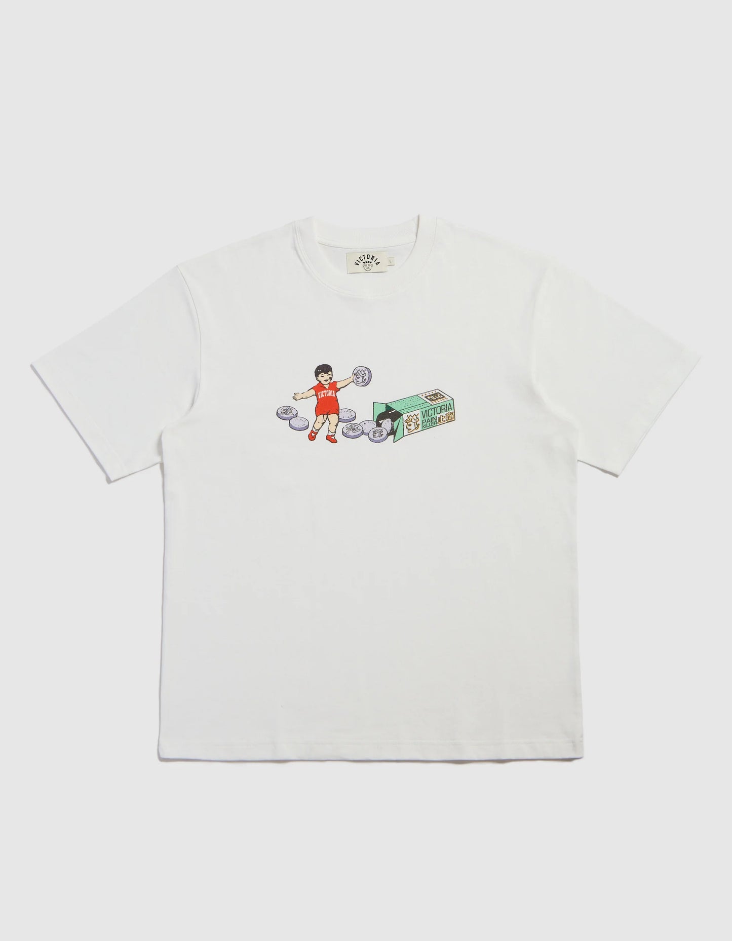 Victoria Painkiller Tee (White)