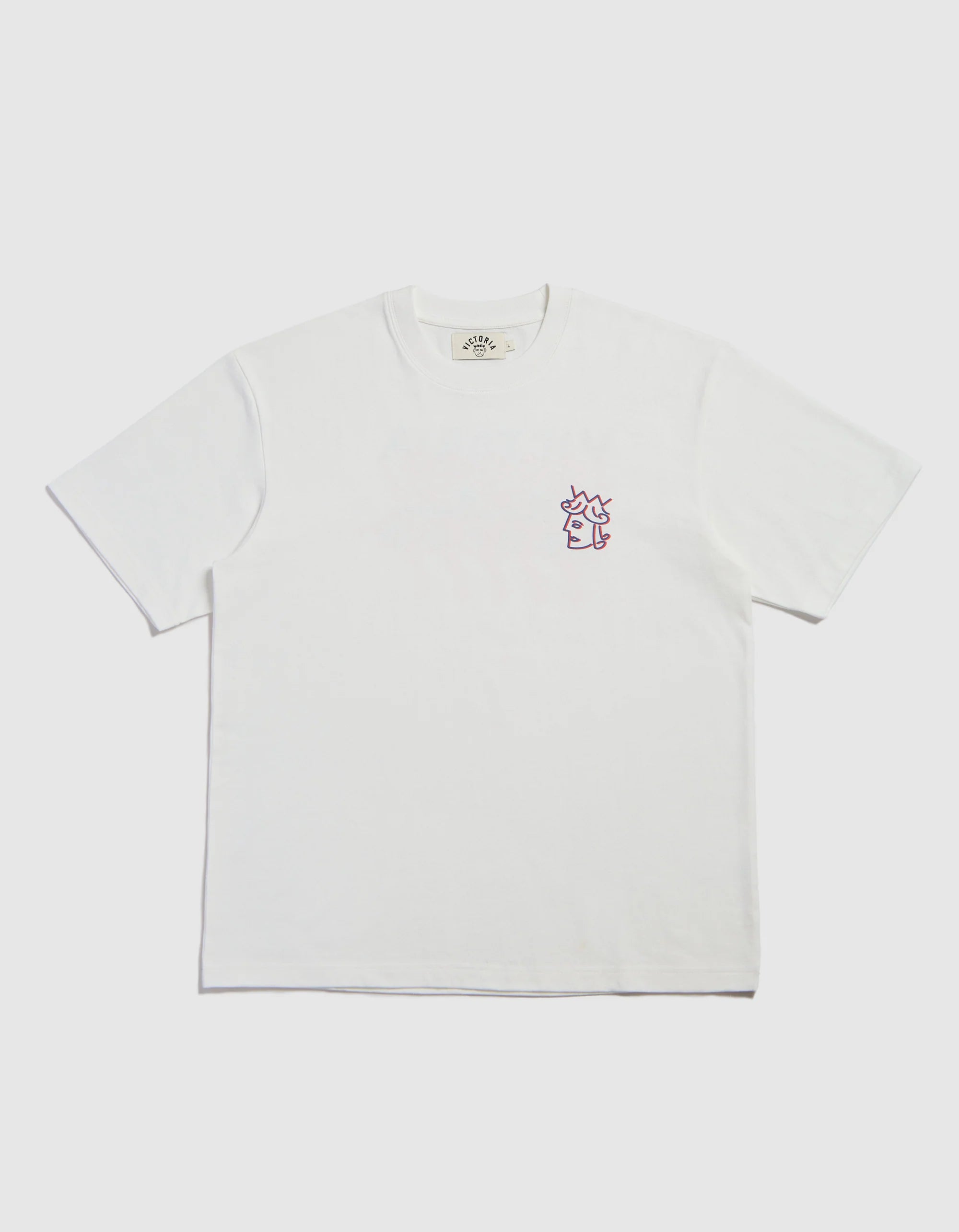 VICTORIA 'Cabaret' T-Shirt (White)