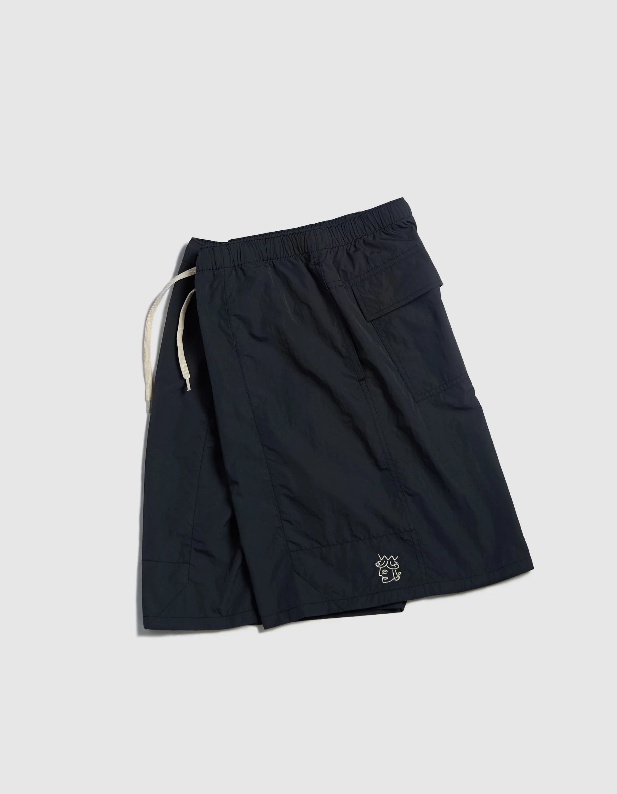 VICTORIA 'Queenhead' Water Shorts (Black)