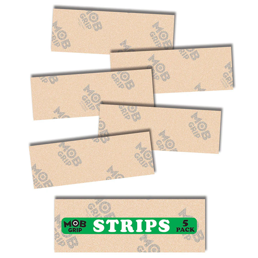 MOB Grip Tape 9in Clear Skateboard Grip Strips