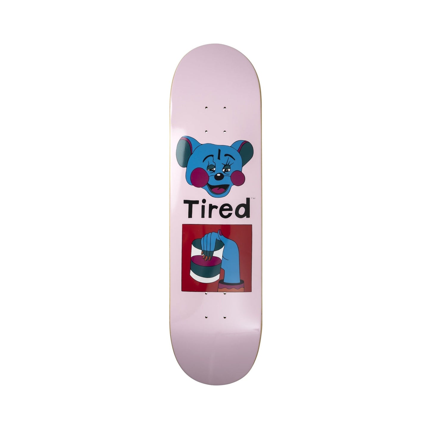 Tired Skateboards "Tipsy Mouse" Skateboard Deck (8.25)