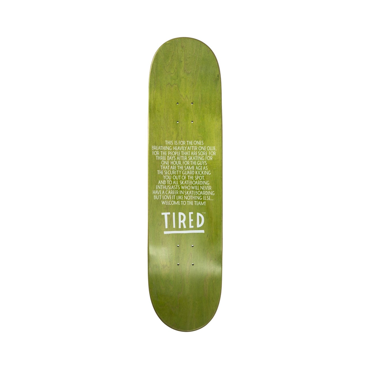 Tired Skateboards "Tipsy Mouse" Skateboard Deck (8.25)