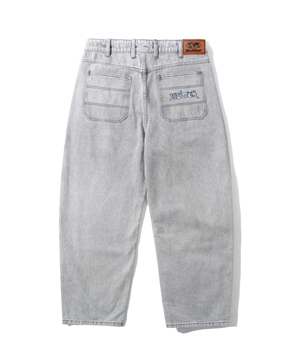 Butter Goods 'Encounter' Denim Jeans (Washed Soft Grey)