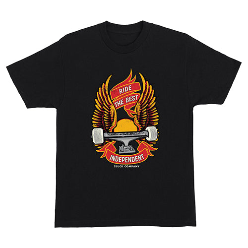 INDEPENDENT RIDE FREE S/S MIDWEIGHT T-SHIRT