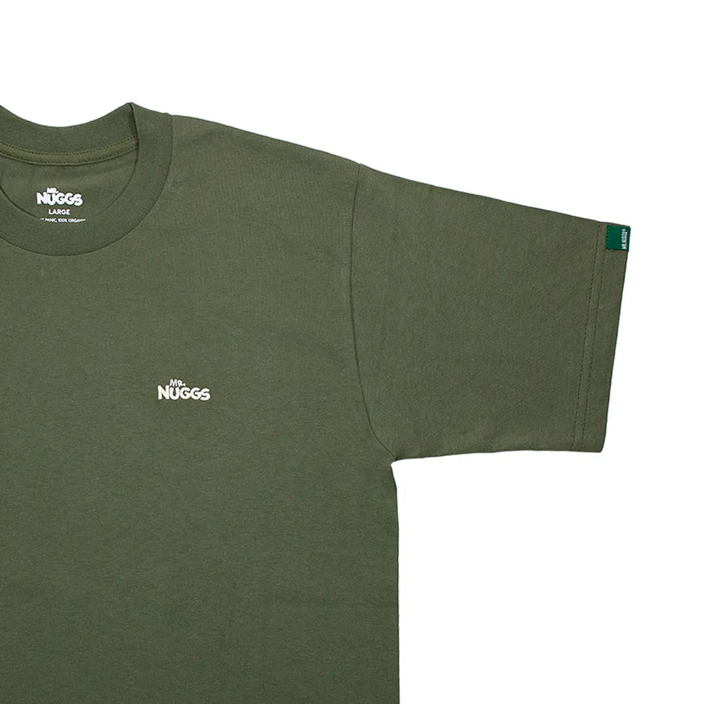 Mr Nuggs Basic Tee (Olive Green)
