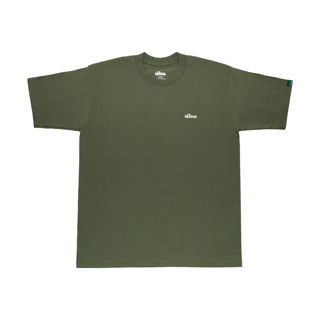 Mr Nuggs Basic Tee (Olive Green)