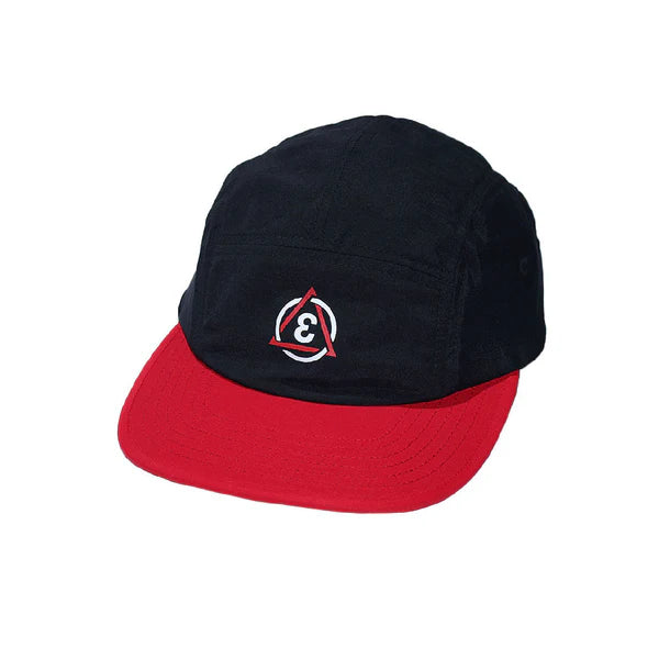 Preduce Skateboards 'OG Triangle Racer' Hat (Black/Red/White)