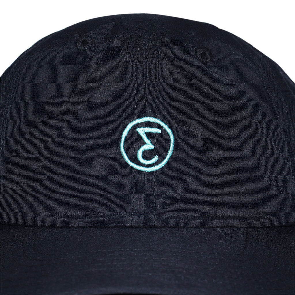 Preduce Skateboards 'Outline Unstructured' 6 Panel Hat (Black)
