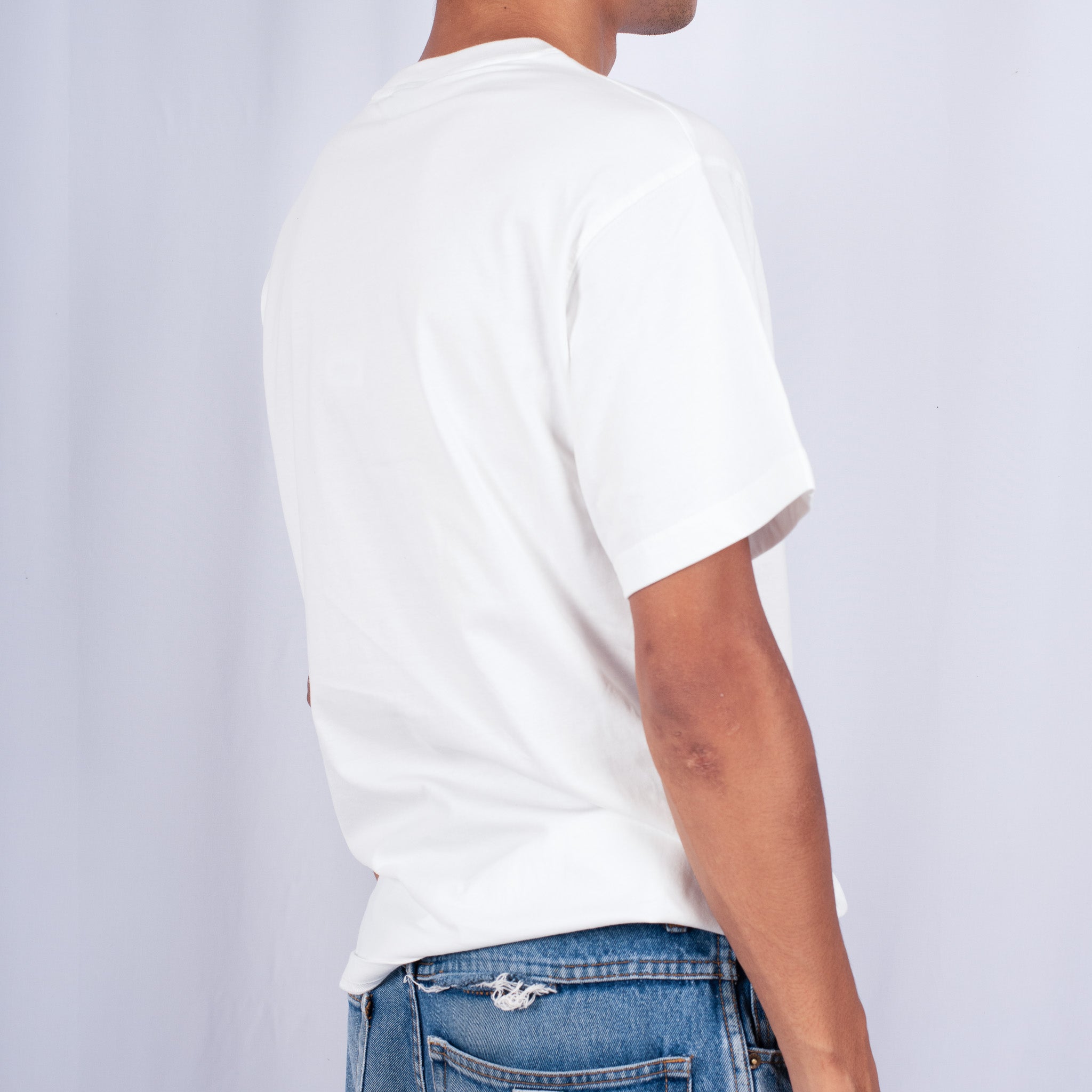 Pass~Port 'Workers Organic Cotton' T-Shirt (White)