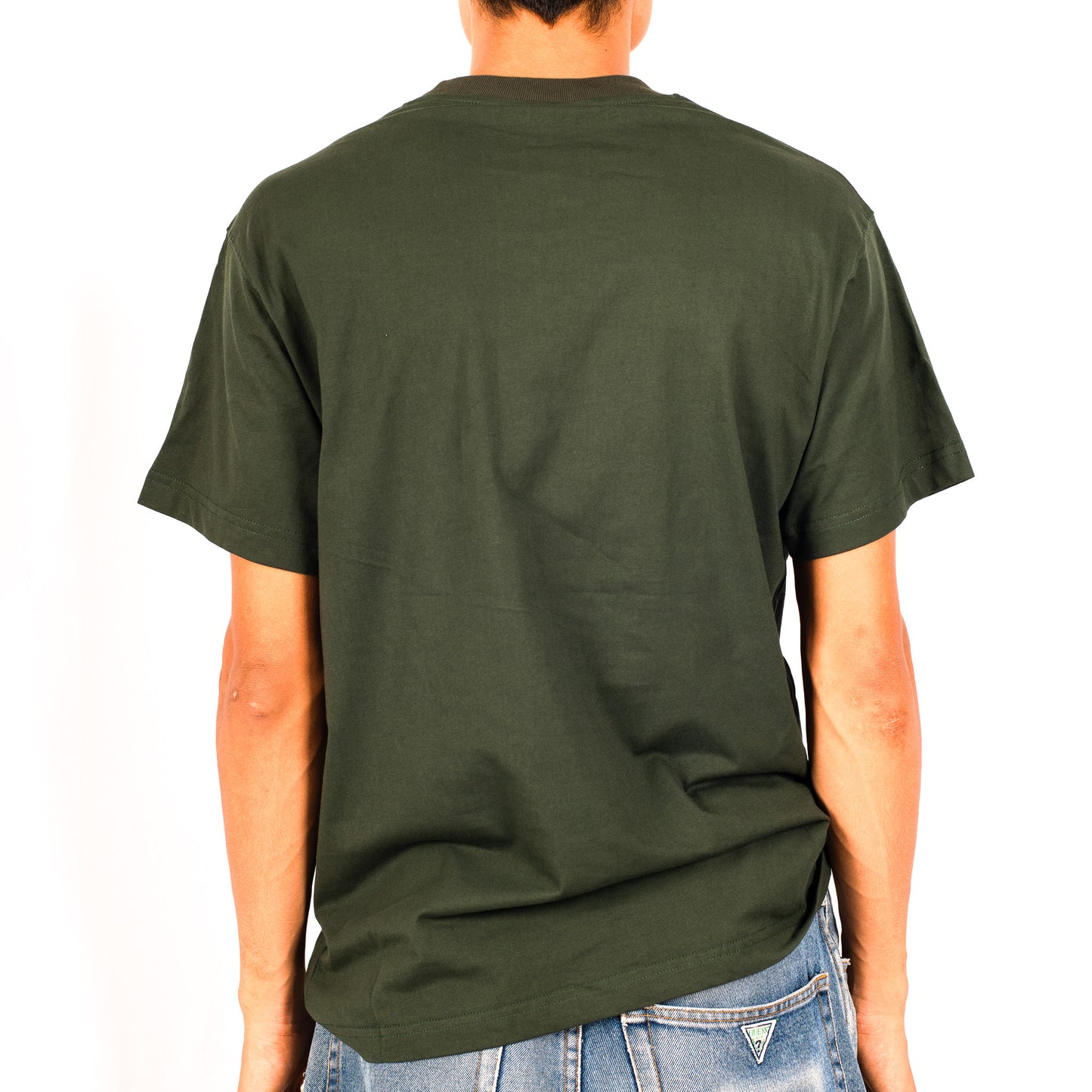 Pass~Port: Workers Organic Cotton Tee (BOTTLE GREEN)