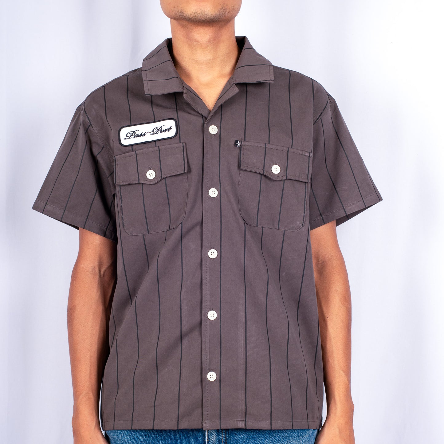 Pass~Port: Striped Casual Shirt (TAR)