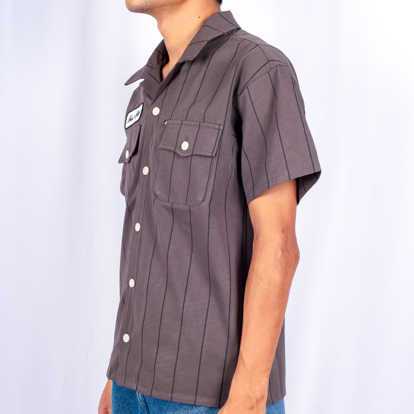 Pass~Port: Striped Casual Shirt (TAR)