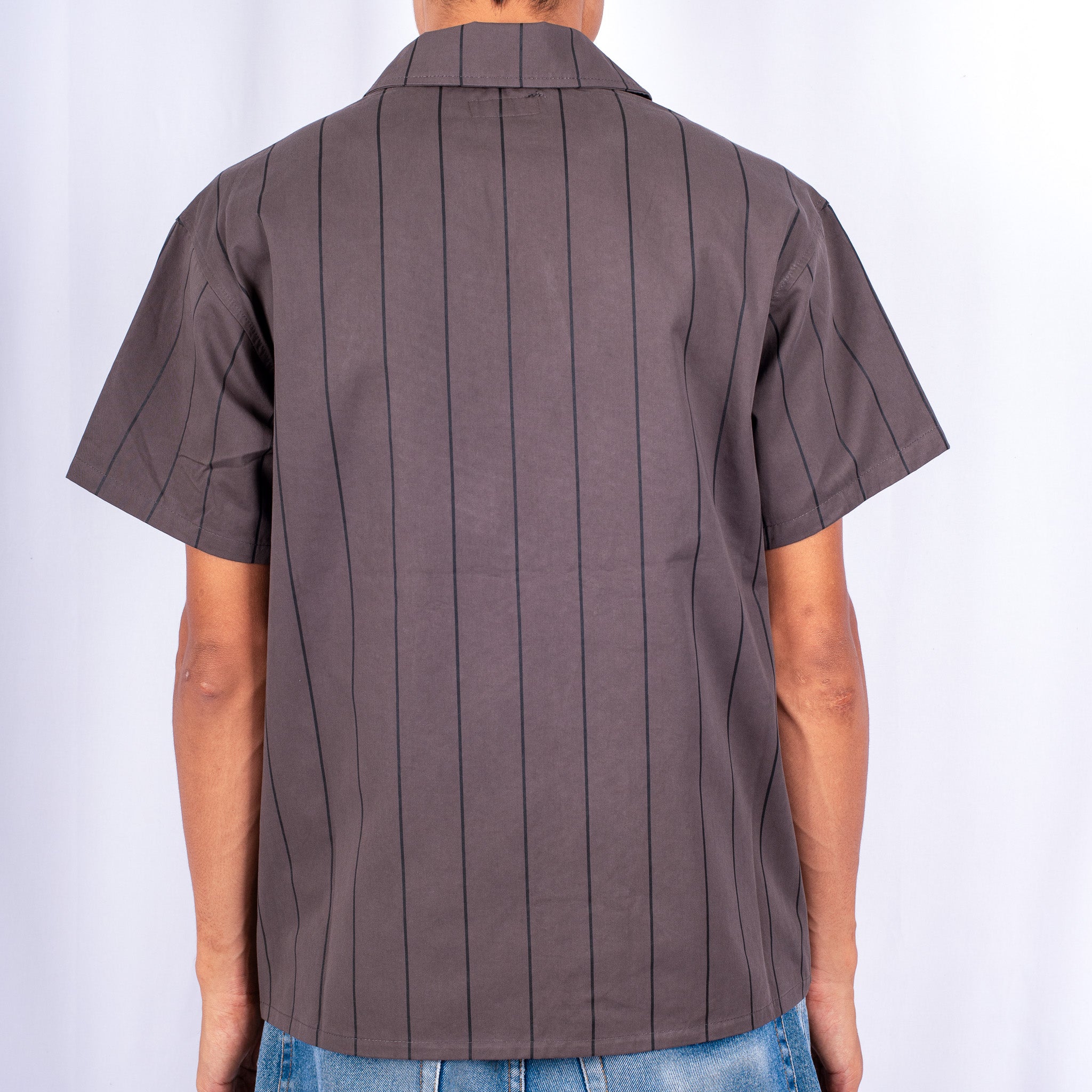 Pass~Port 'Striped Casual' T-Shirt (Tar)