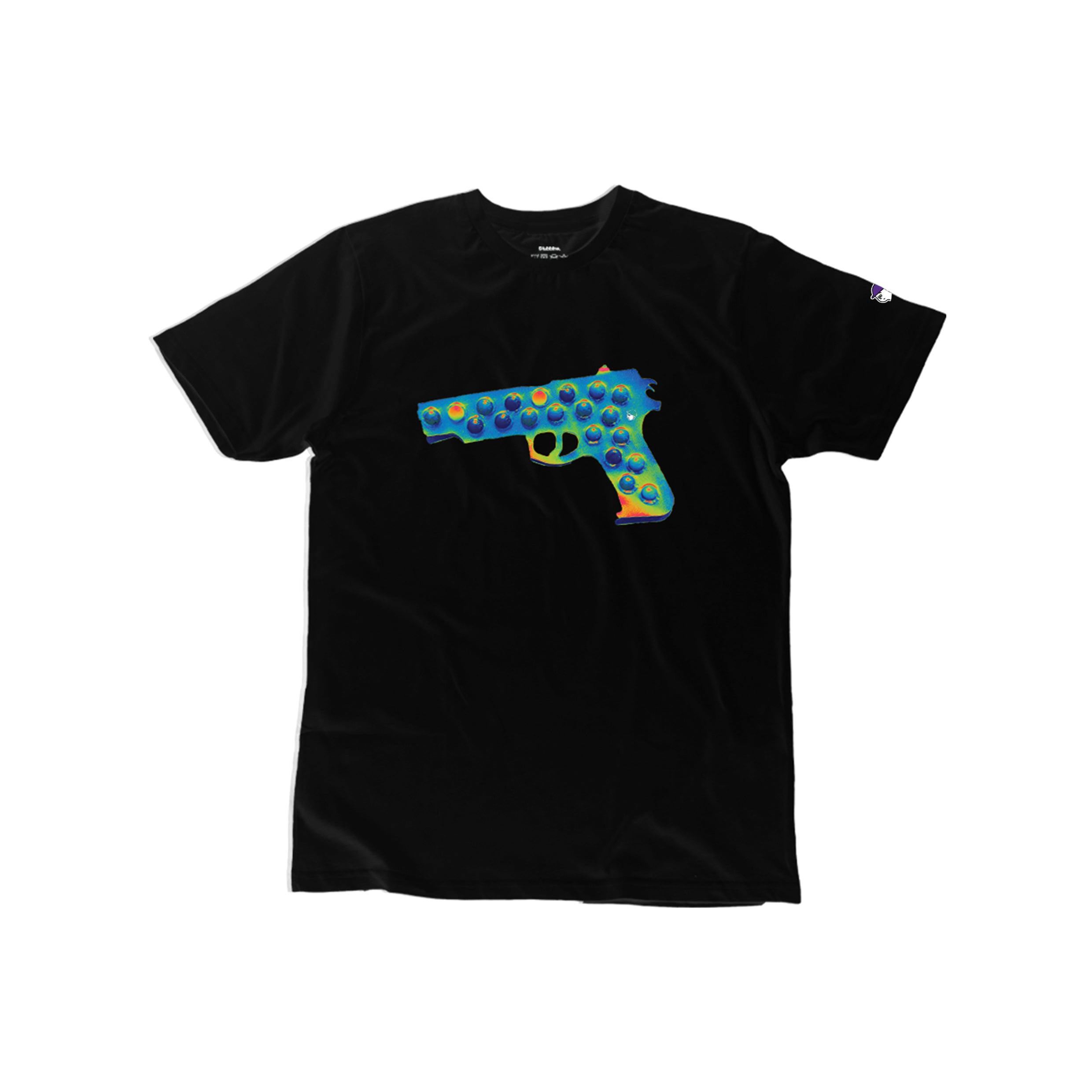 Stubbine 'Handgun' T-Shirt (Black)