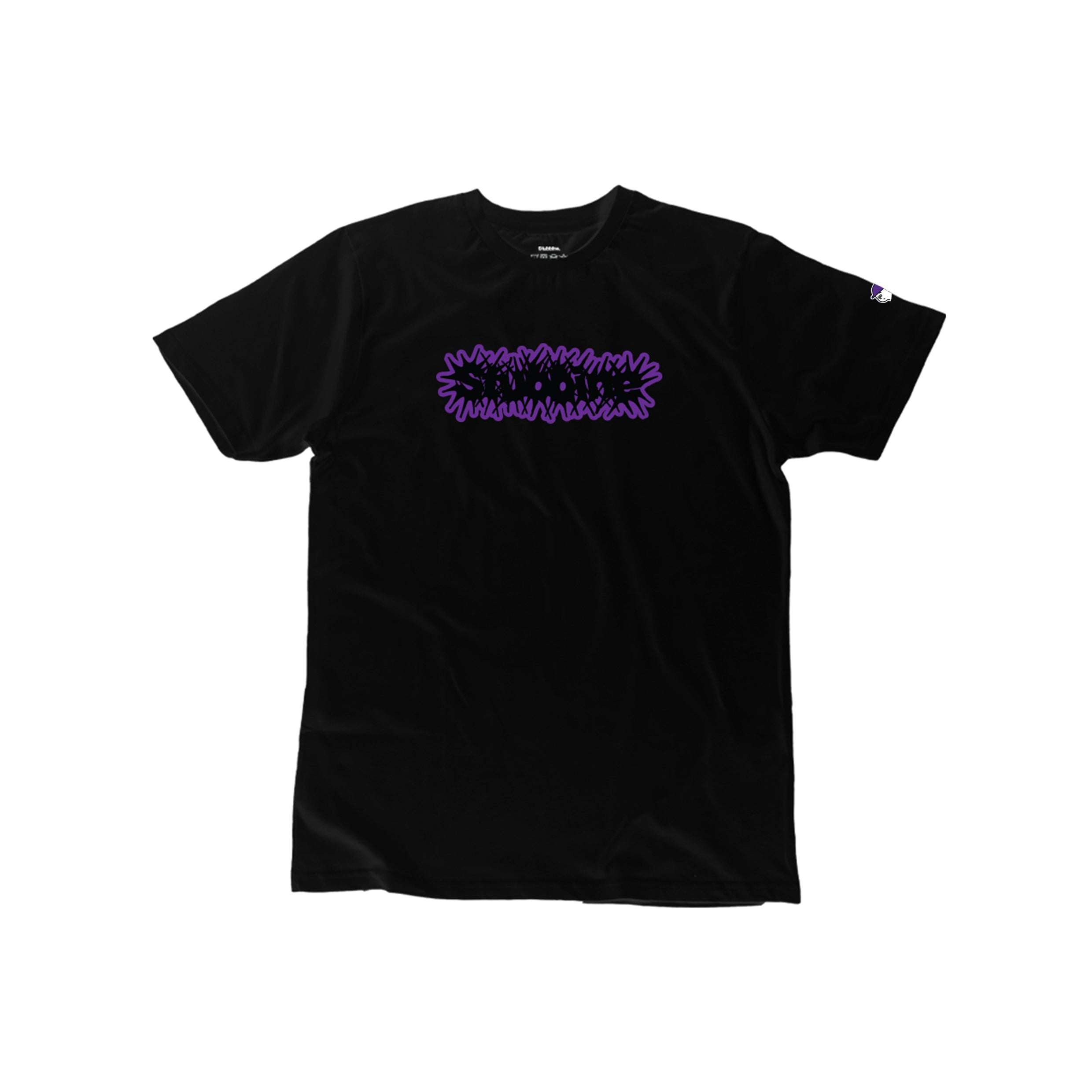 Stubbine 'Splinter' T-Shirt (Black/Purple)