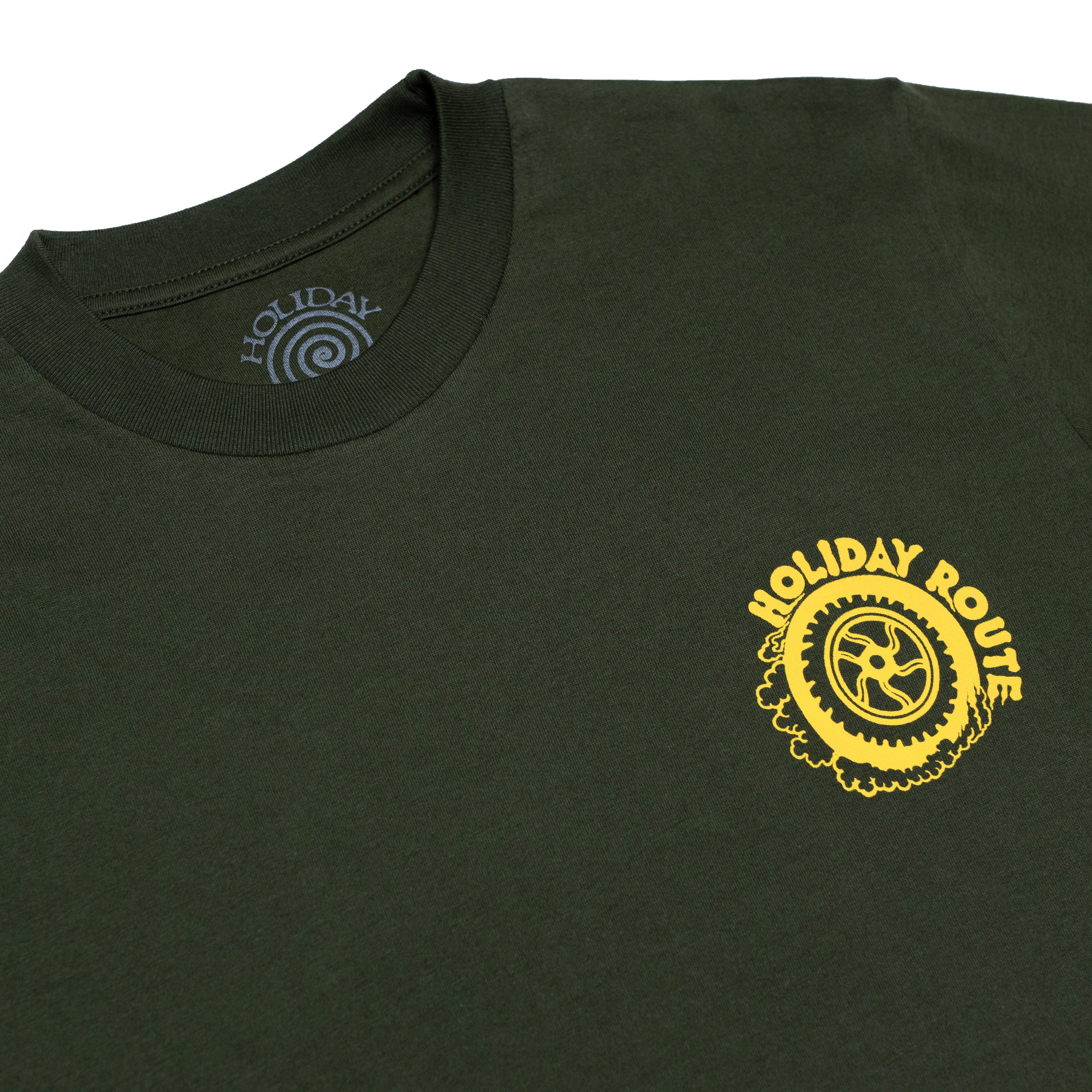 Holiday Route 'Rollin' T-Shirt (Dark Green)
