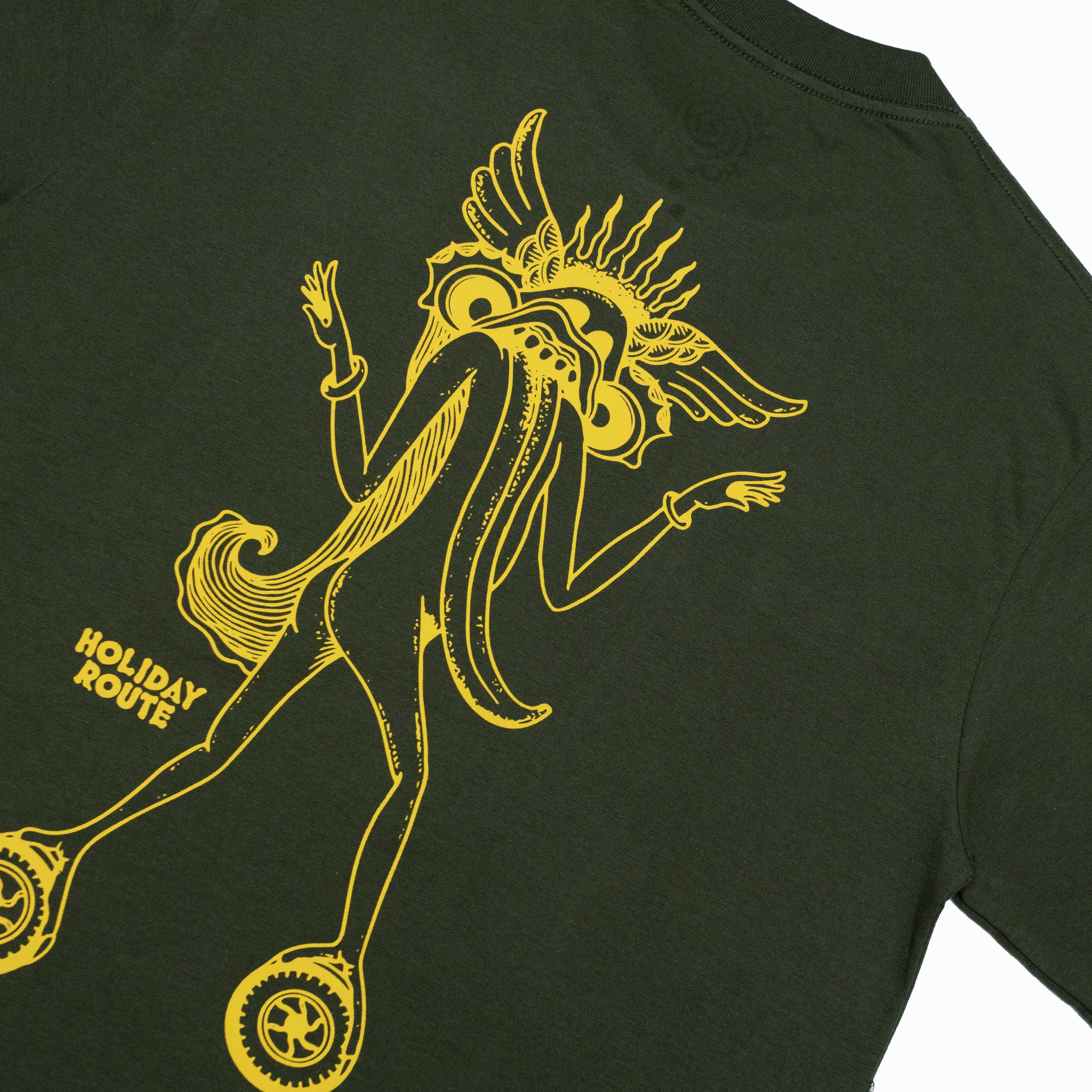 Holiday Route 'Rollin' T-Shirt (Dark Green)