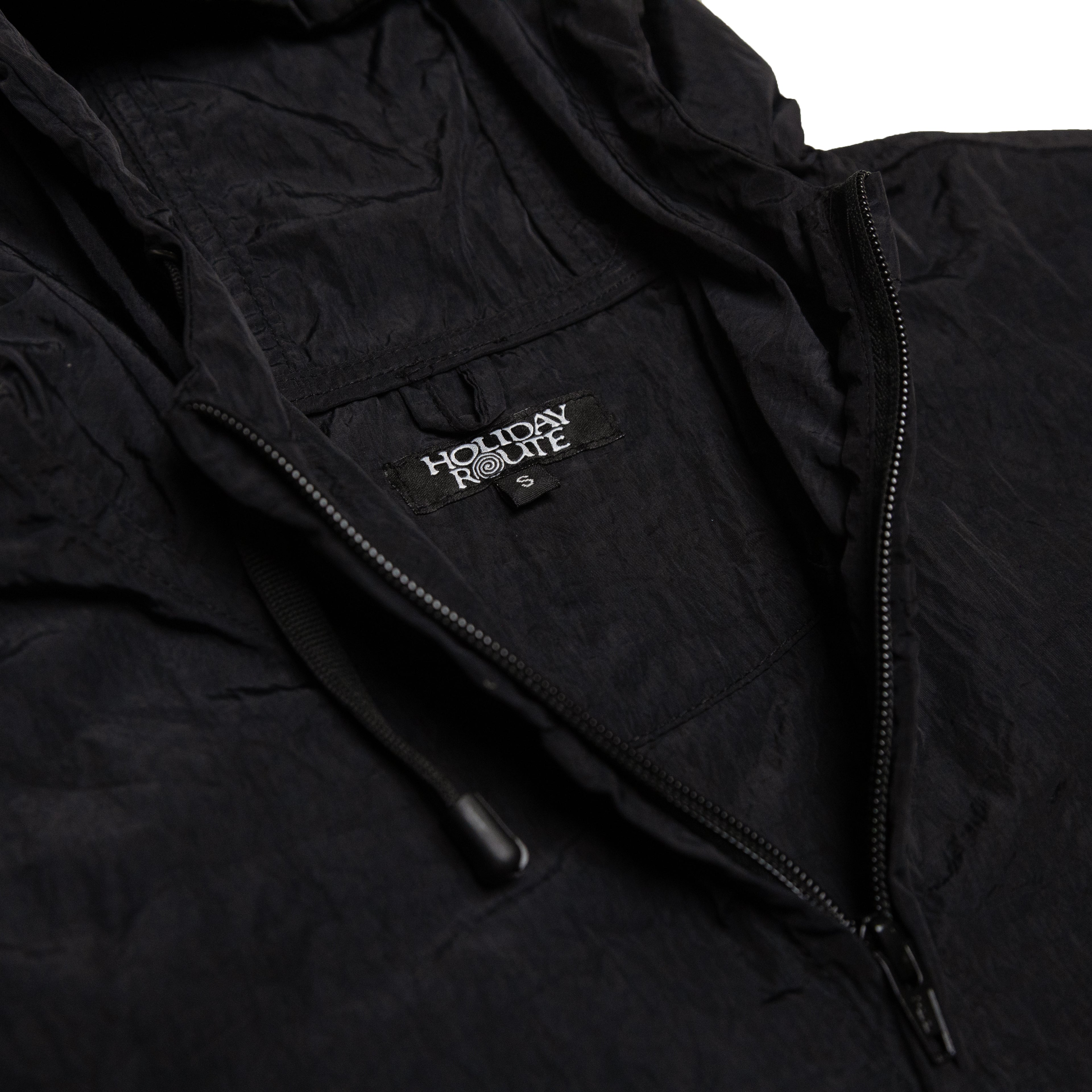 Holiday Route 'Spiral' Windbreaker (Black)
