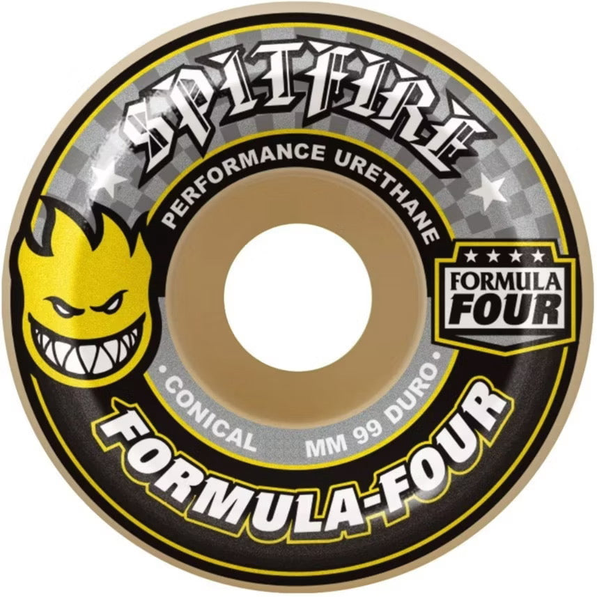 Spitfire 56mm (99A) 'Formula Four Conical Full' Wheels