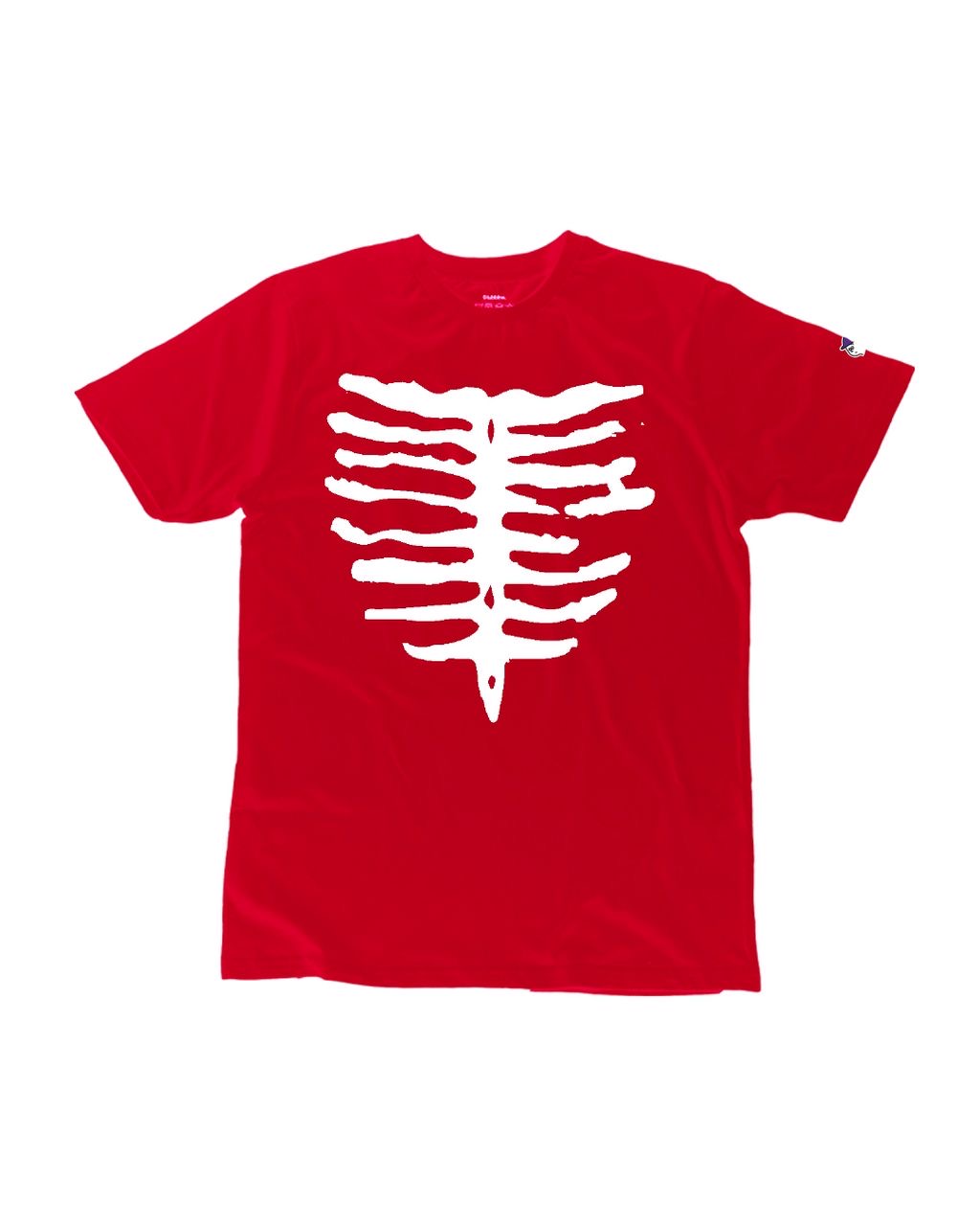 Stubbine 'Bone Corset' T-Shirt (Red)