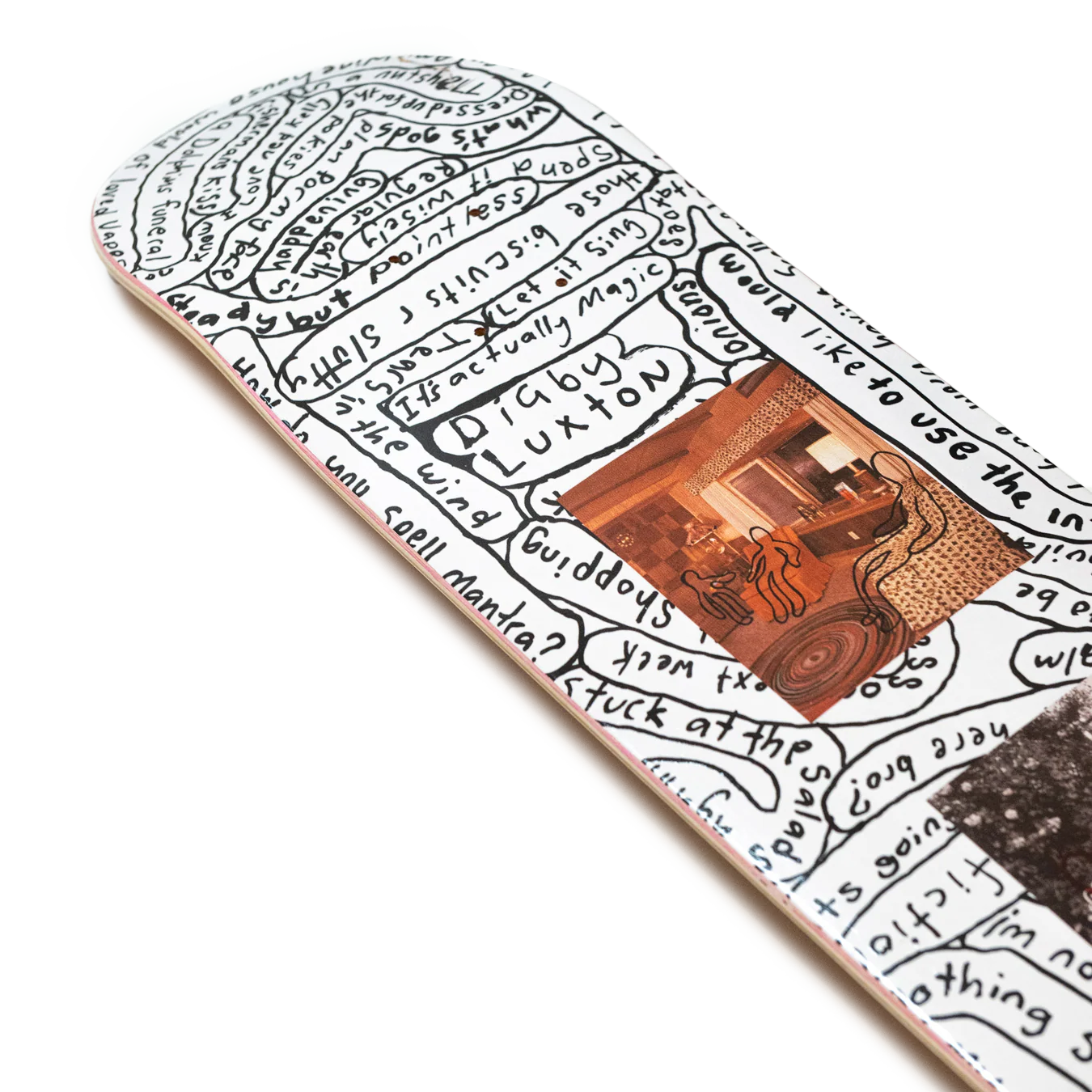 Hoddle Skateboards 8.25"/8.38" Digby Luxton 'Banter' Deck