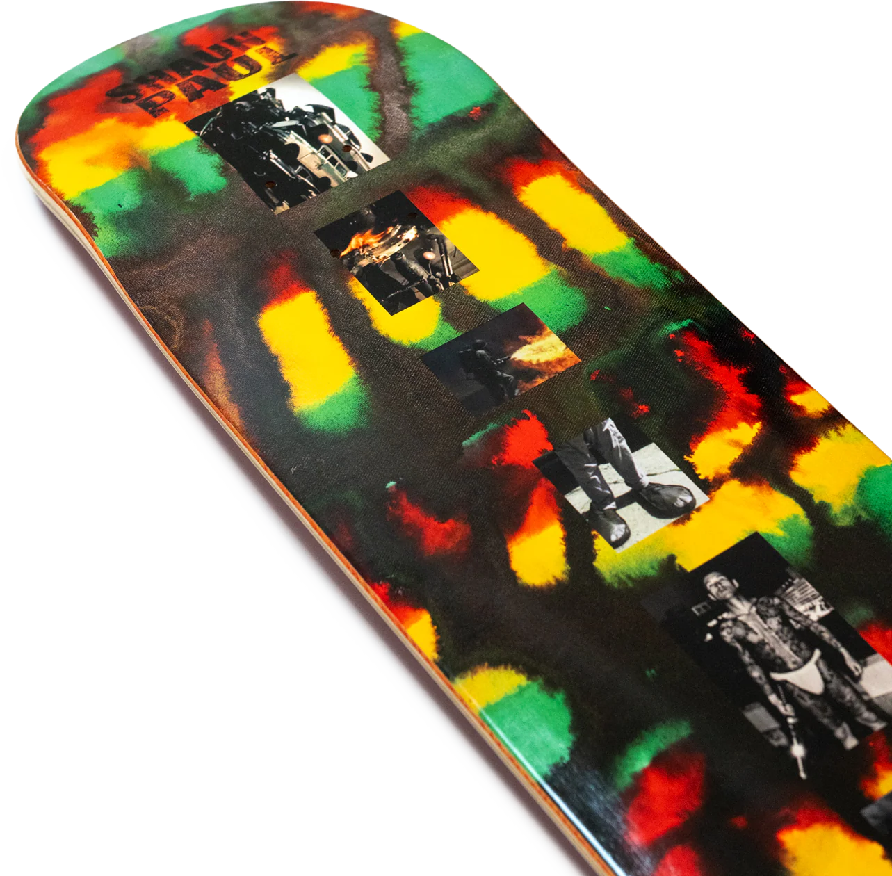 Hoddle Skateboards 8.25"/8.38" Shaun Paul 'Melting Bars' Deck