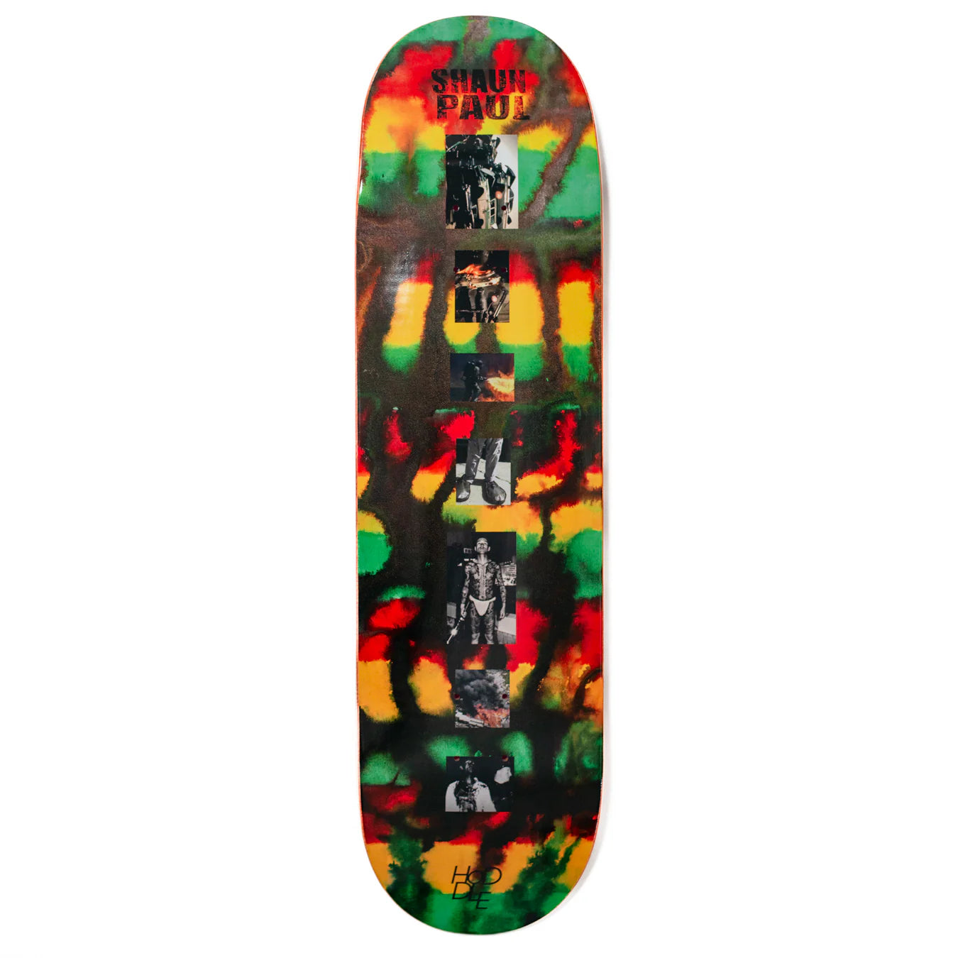 Hoddle Skateboards 8.25"/8.38" Shaun Paul 'Melting Bars' Deck