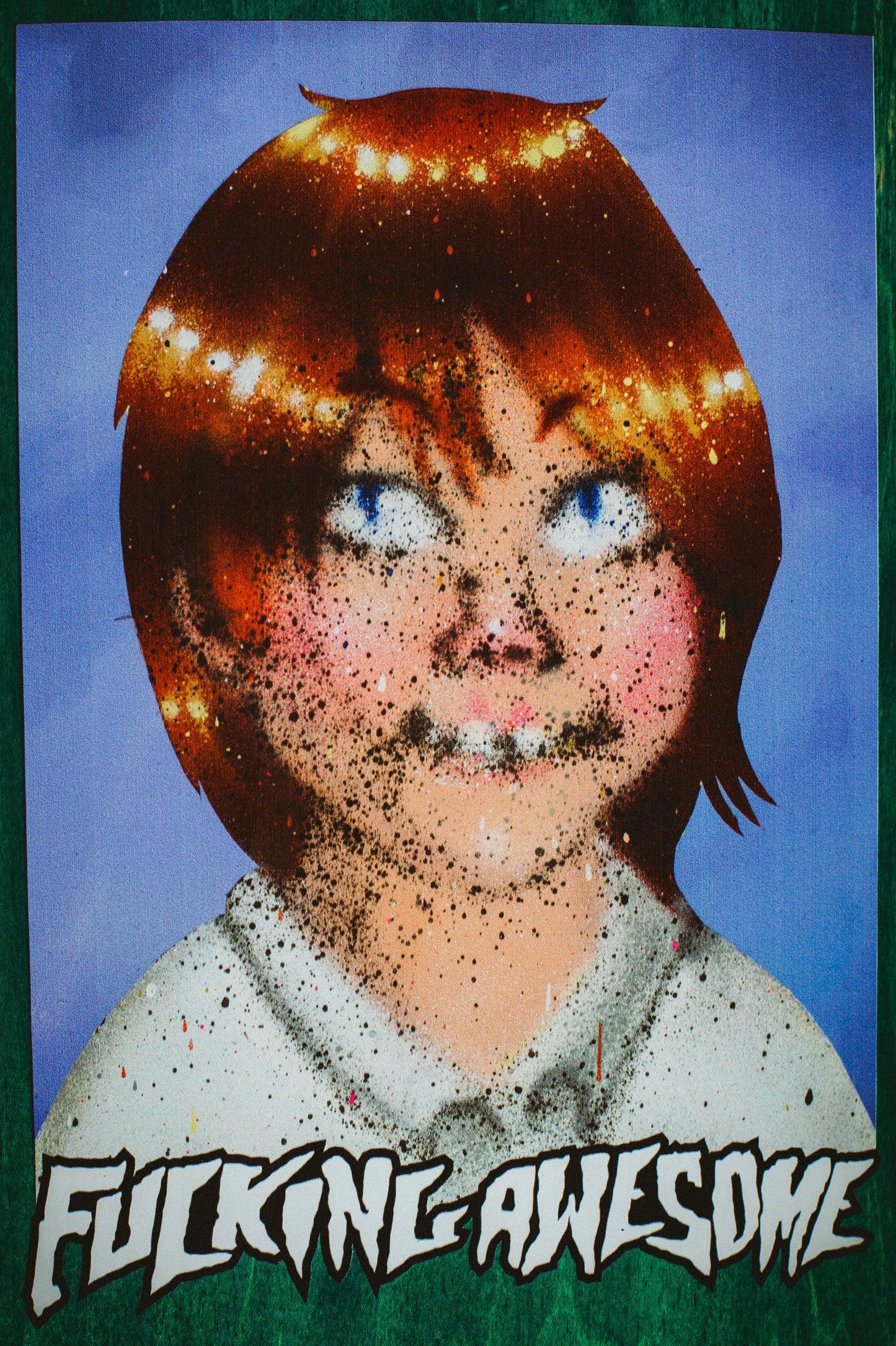 FA WORLD ENTERTAINMENT AIDAN MACKEY CLASS PHOTO PAINTED BY SICKID