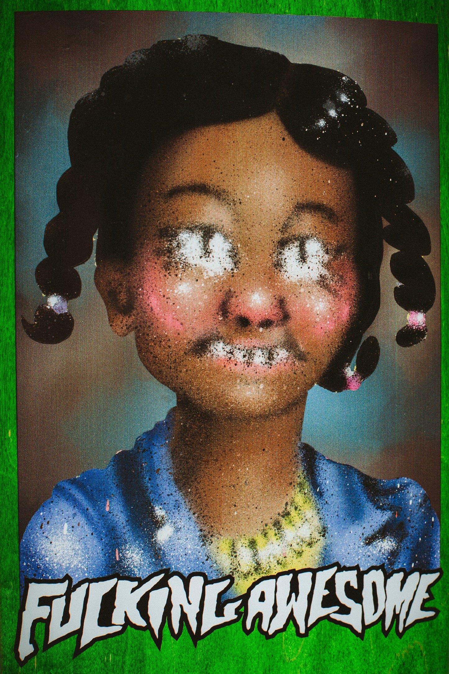 FA WORLD ENTERTAINMENT BEATRICE DOMOND CLASS PHOTO PAINTED BY SICKID