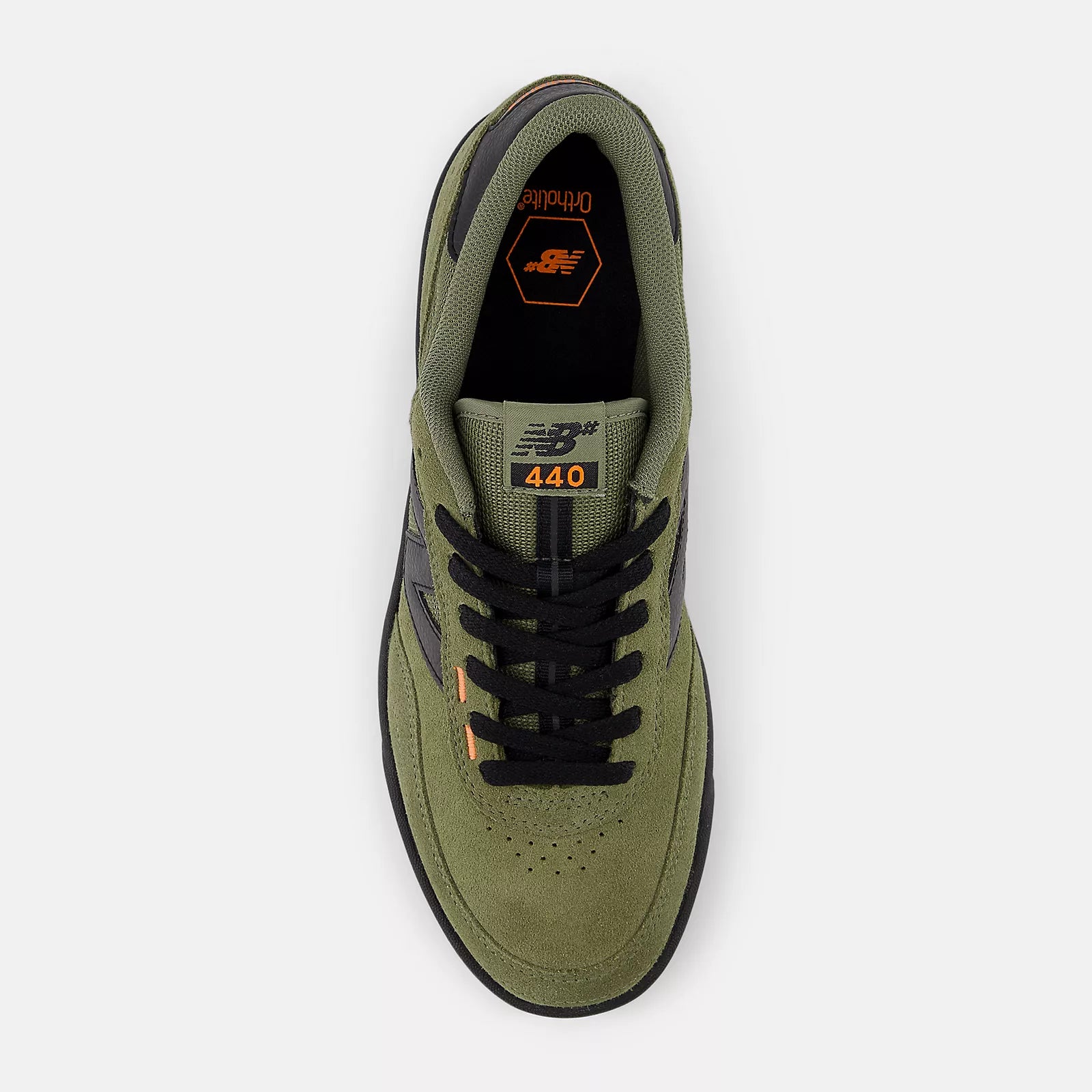 New Balance Numeric '440 V2' Shoes (Dark Olivine/Black)