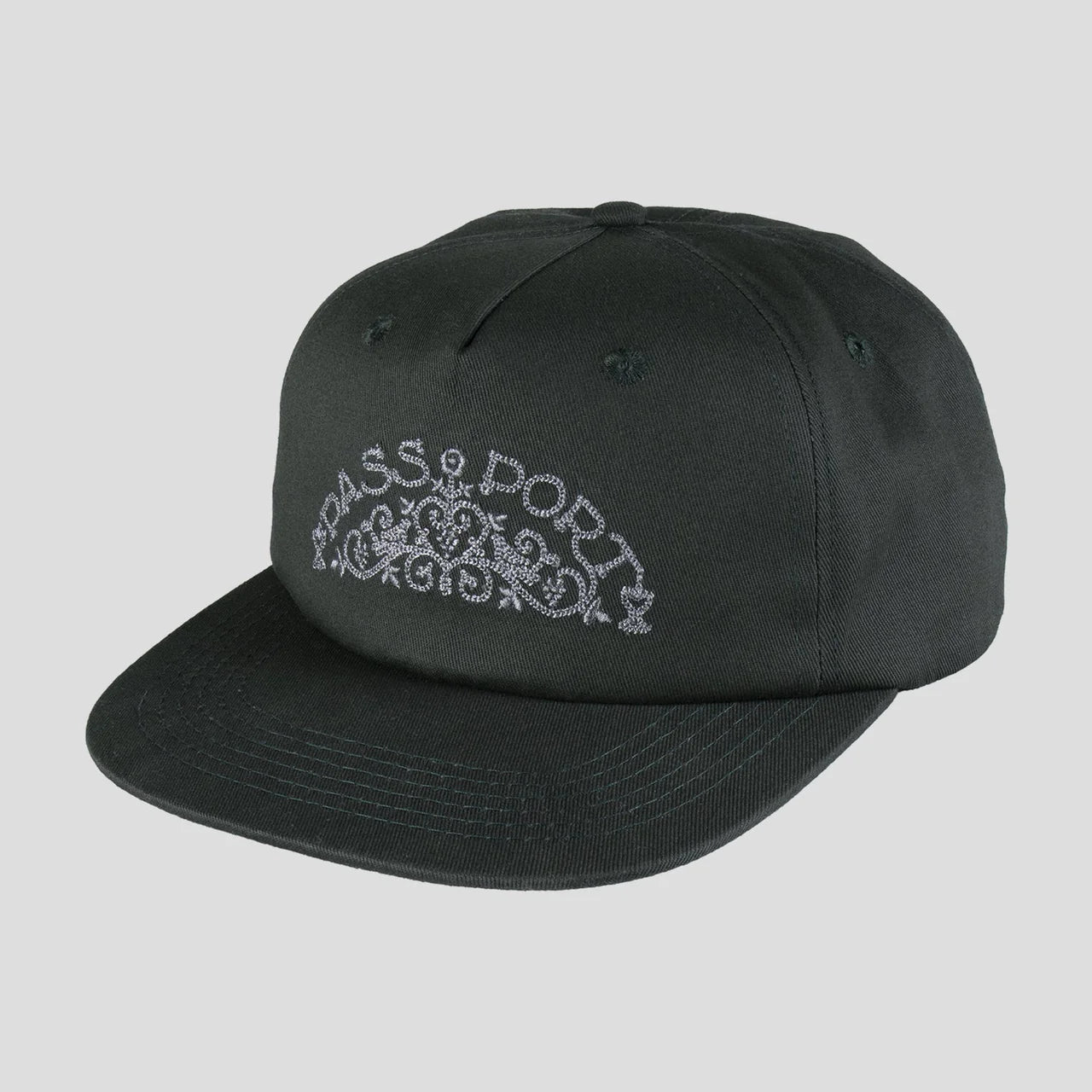 Pass~Port: Vineyard Birds Workers Cap (DARK/ELM)