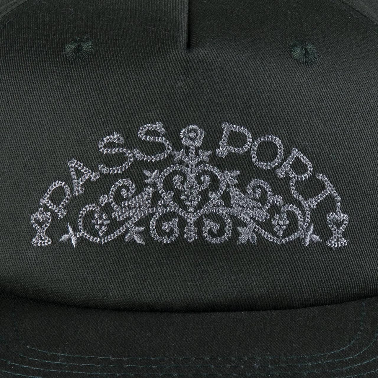 Pass~Port: Vineyard Birds Workers Cap (DARK/ELM)