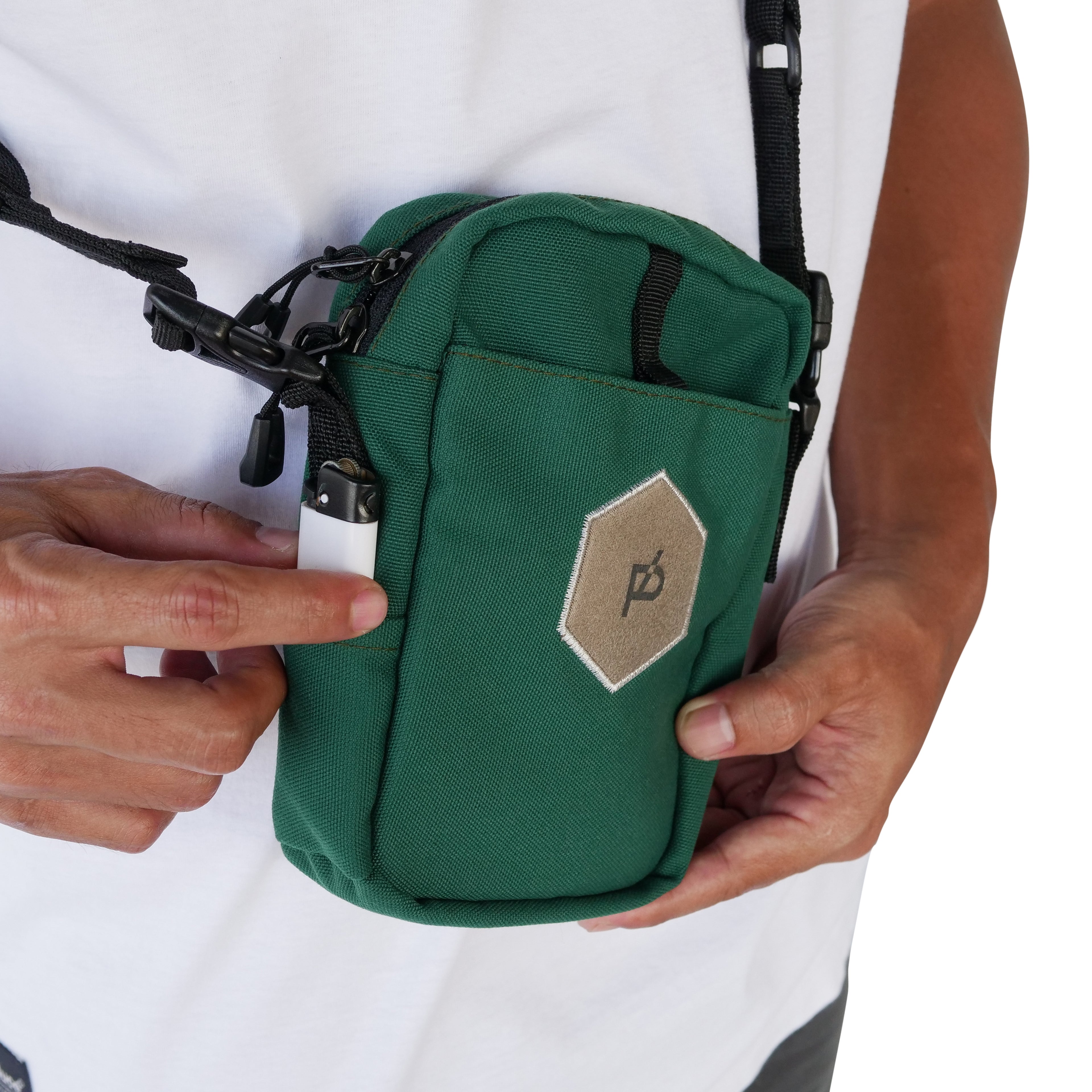 Proper Bags 'Mini Sling' Bag (Green)